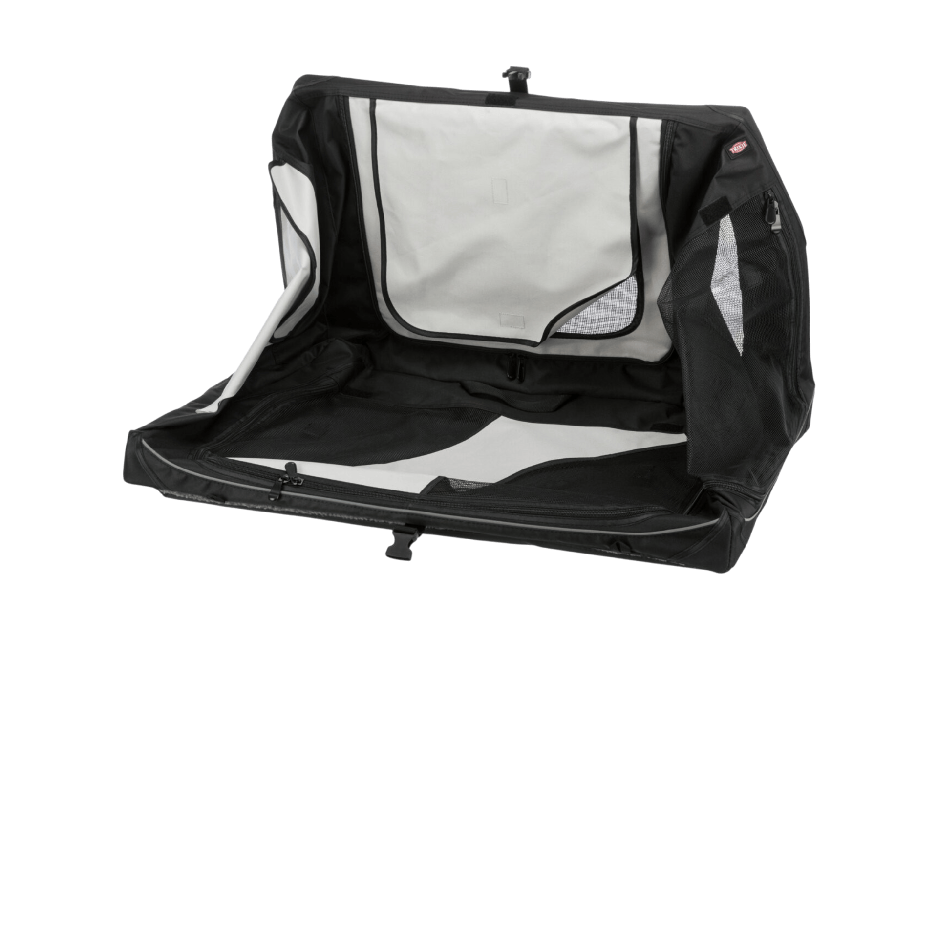 Přepravka Vario nylon S 61x43x46cm černo-šedá 1ks TR