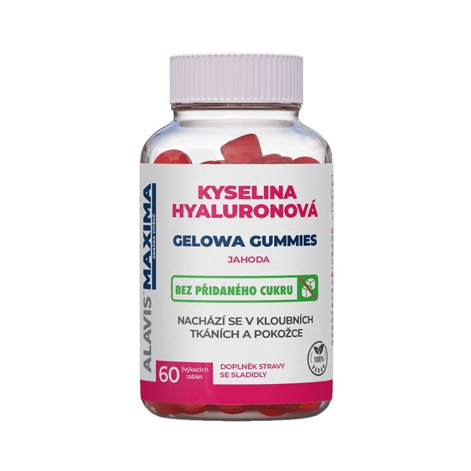 Alavis MAXIMA Kyselina Hyaluronová Gummies 60tbl