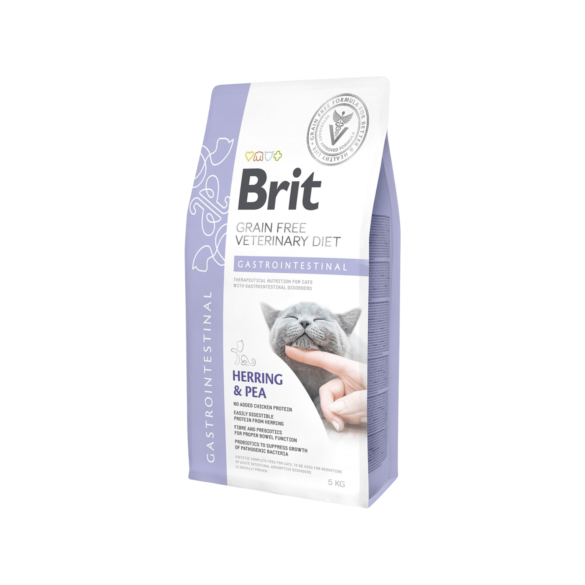Brit VD Cat GF Gastrointestinal-Low fat 5kg