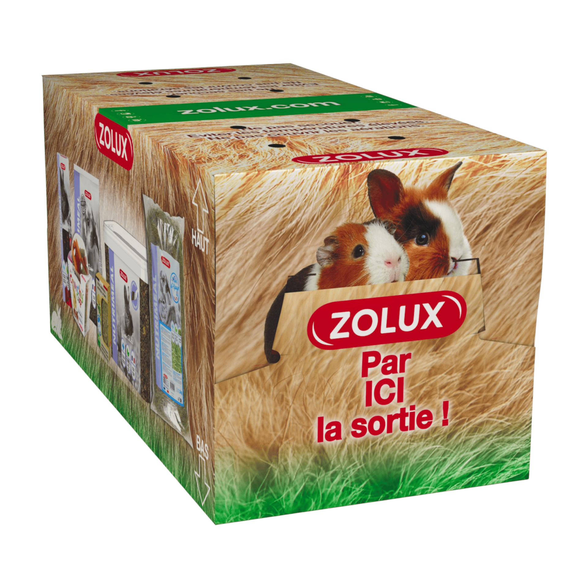 Přepravní krabice papírová pro hlodavce L Zolux
