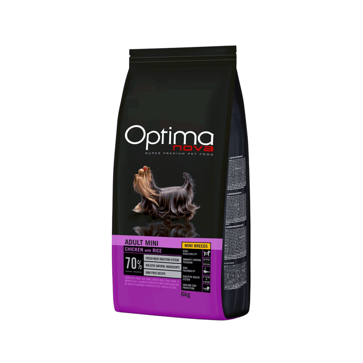 Optima Nova Dog Adult Mini Chicken&Rice 6kg