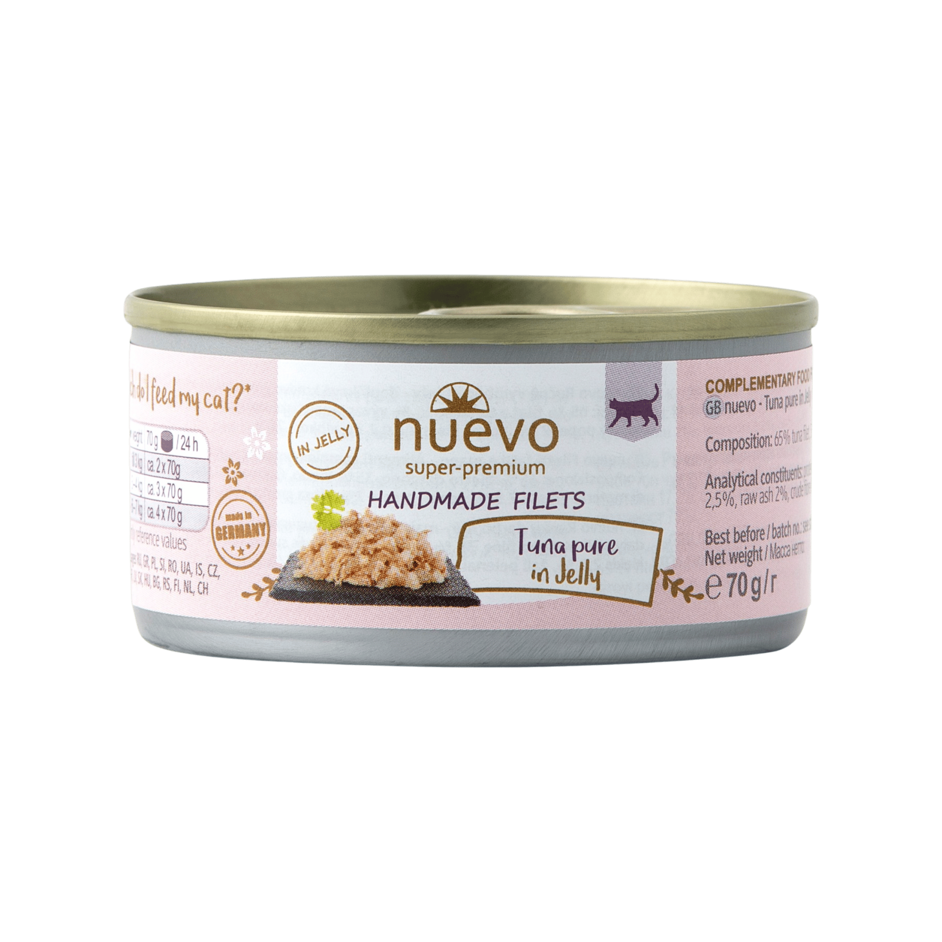 Nuevo kočka Handmade Kuře s tuňákem konz. 70g