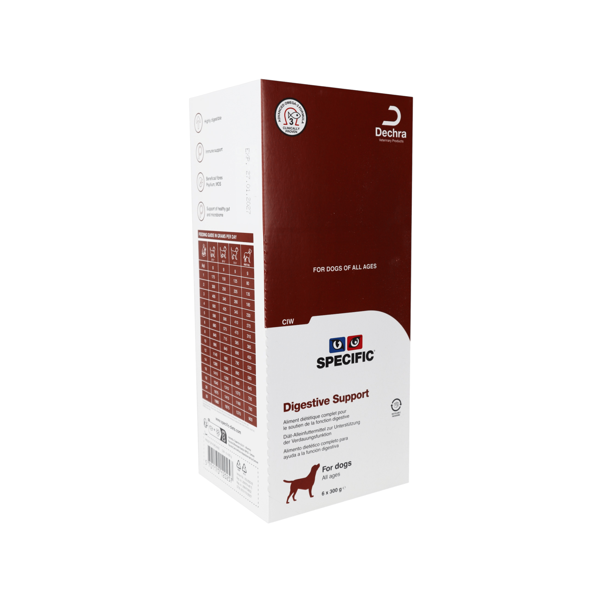 Specific CIW Digestive Support pes konz 6x300g