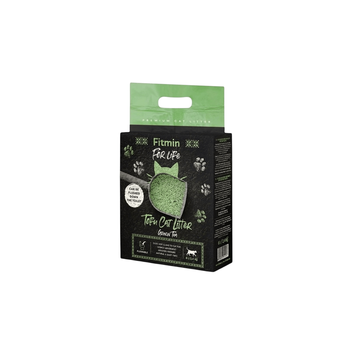 Podestýlka FFL cat Tofu green tea 2,4kg/6l