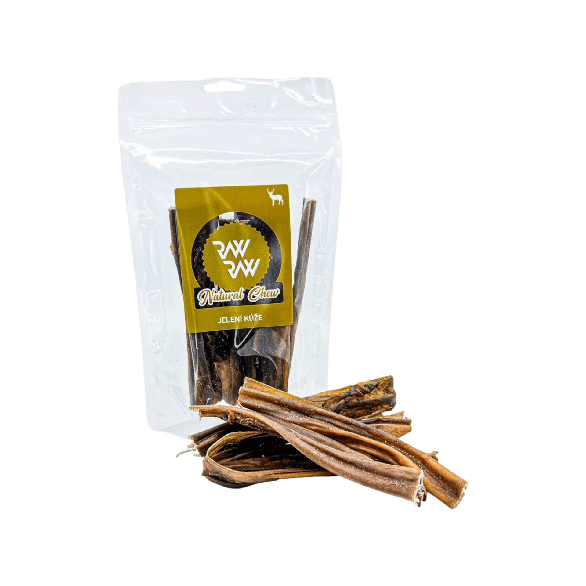 Raw Raw pochoutka Natural Chew Jelení kůže 100g