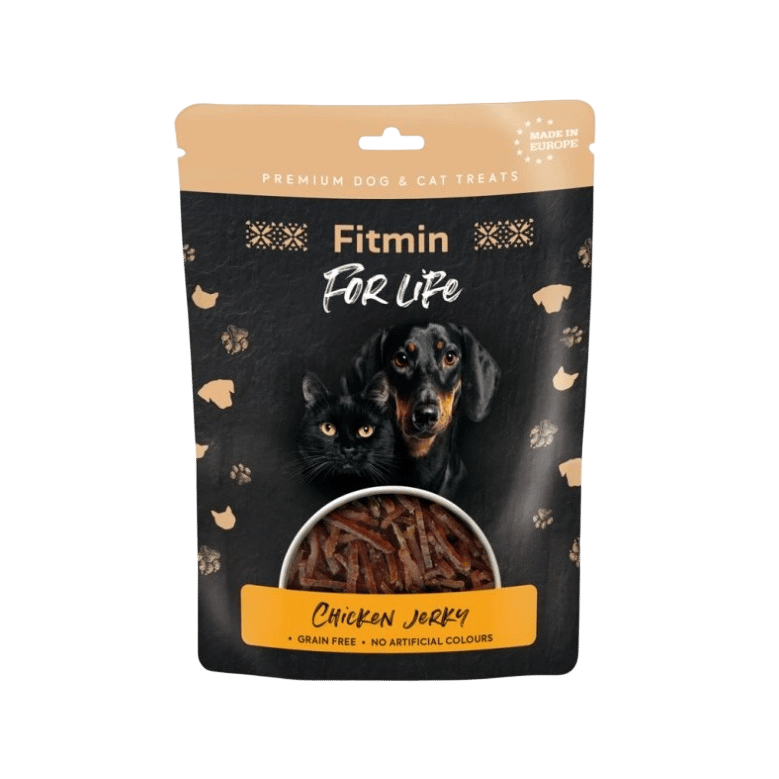 Fitmin FL dog,cat poch. Kuřecí jerky 70g