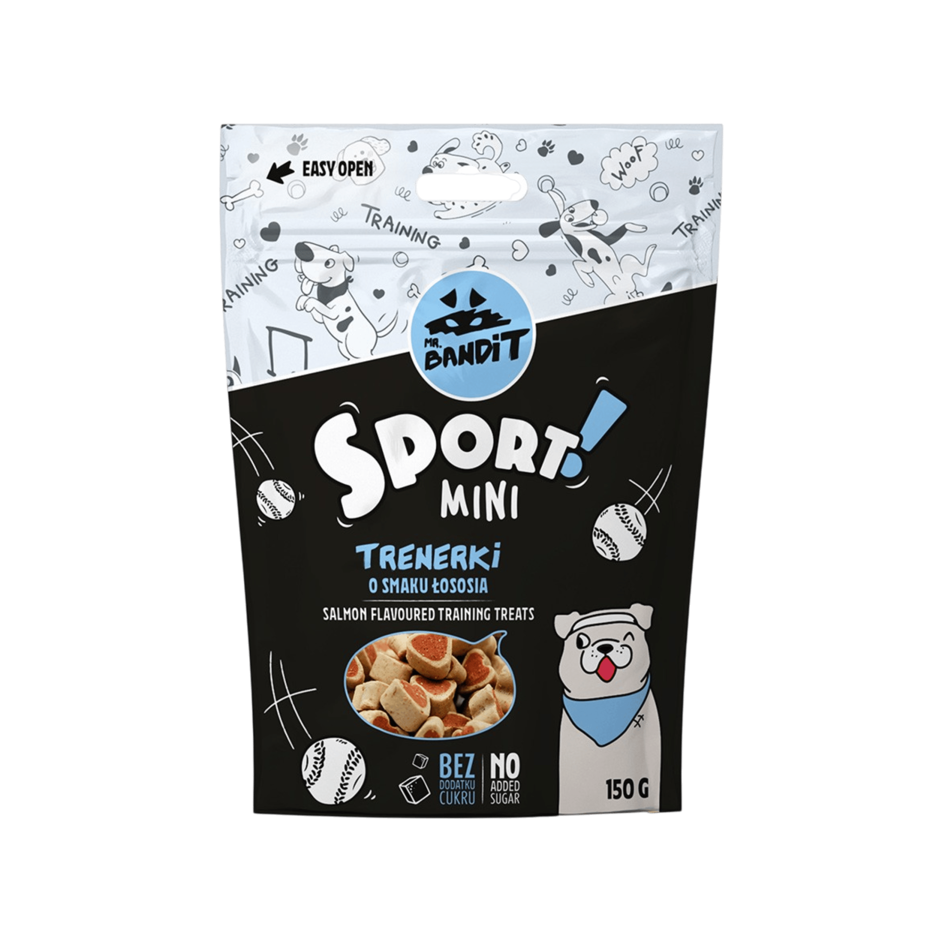 VetExpert Mr.Bandit pochoutka SPORT MINI losos 150g