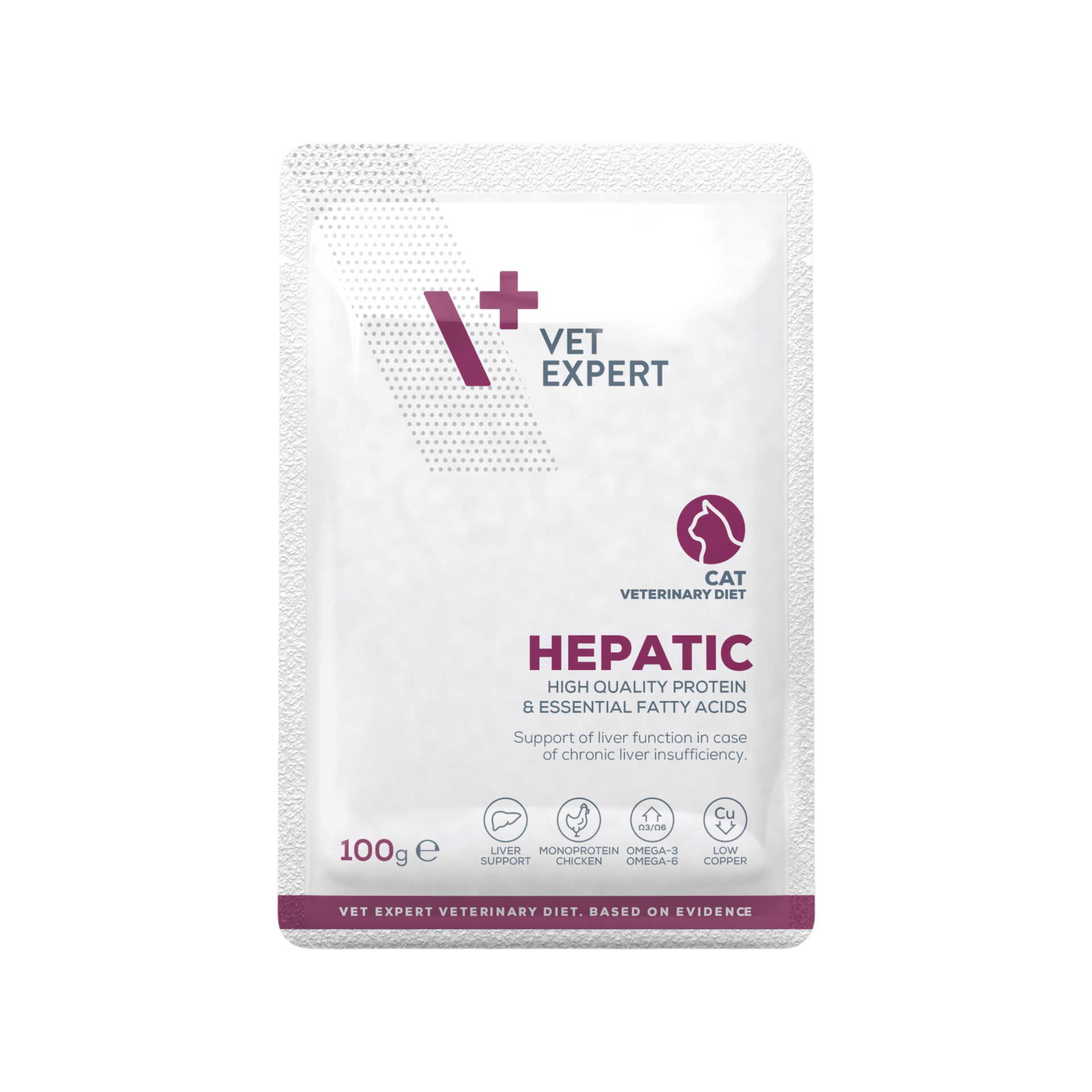 VetExpert VD 4T Hepatic Cat kapsa 100g