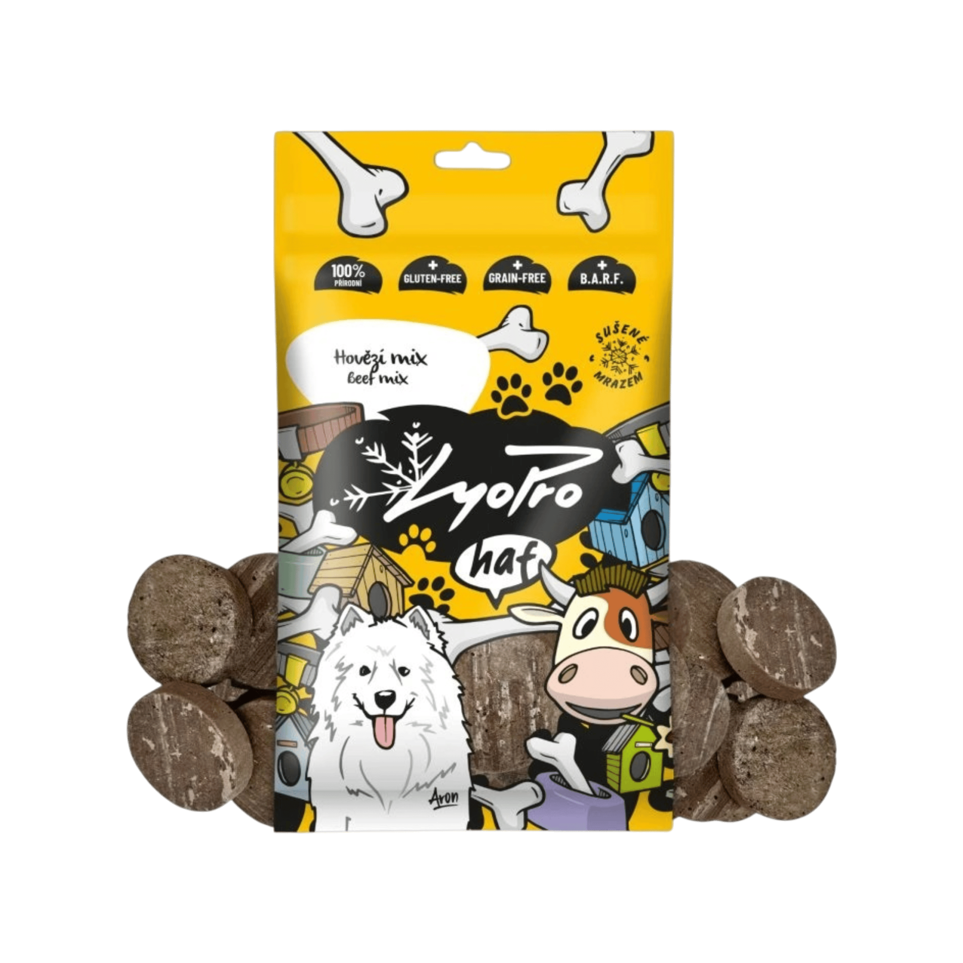Lyopro DOG poch. mrazem sušený Hovězí mix 50g