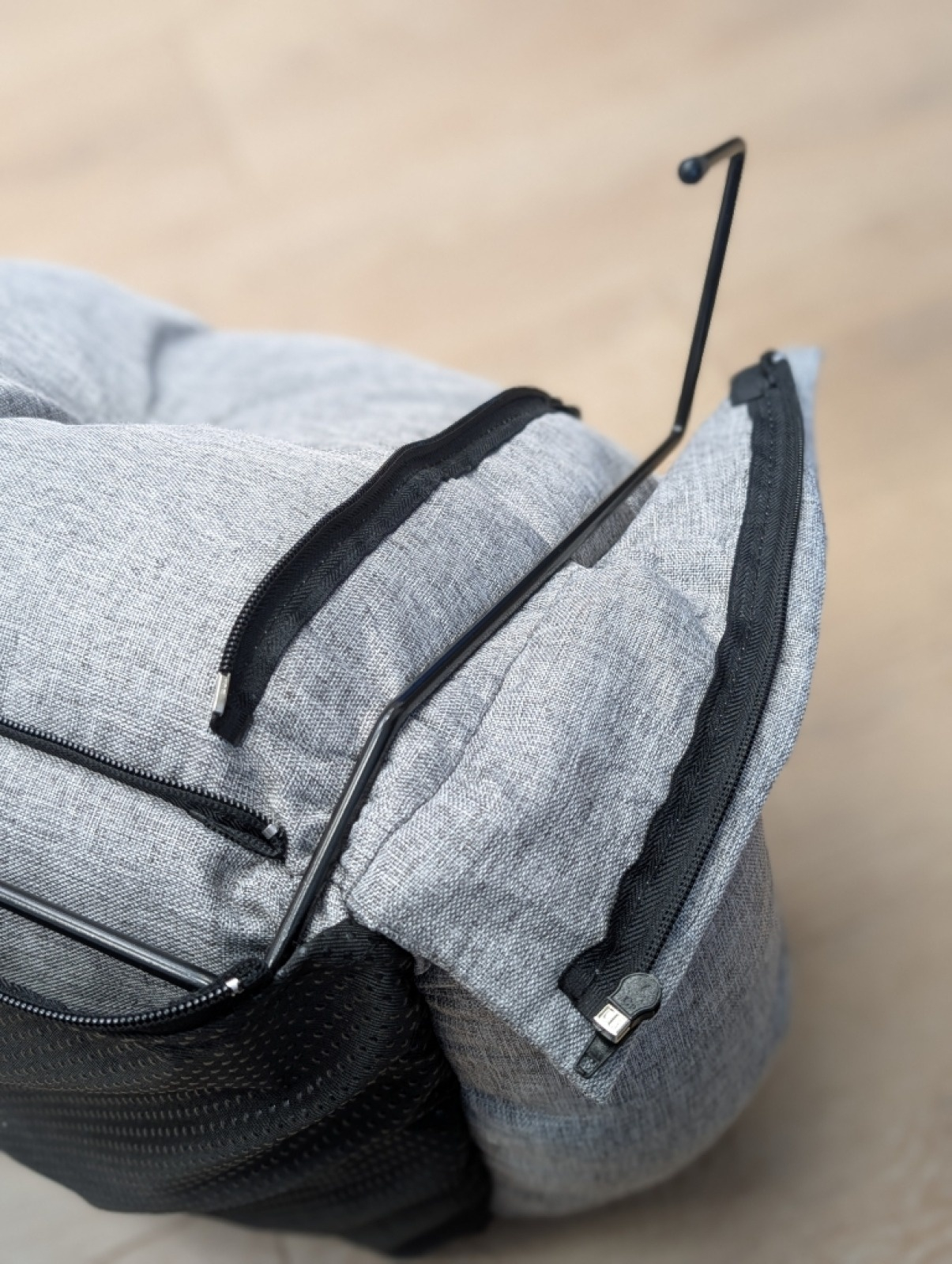 Pelech HAMAKA COOPER závěsná šedá Zolux