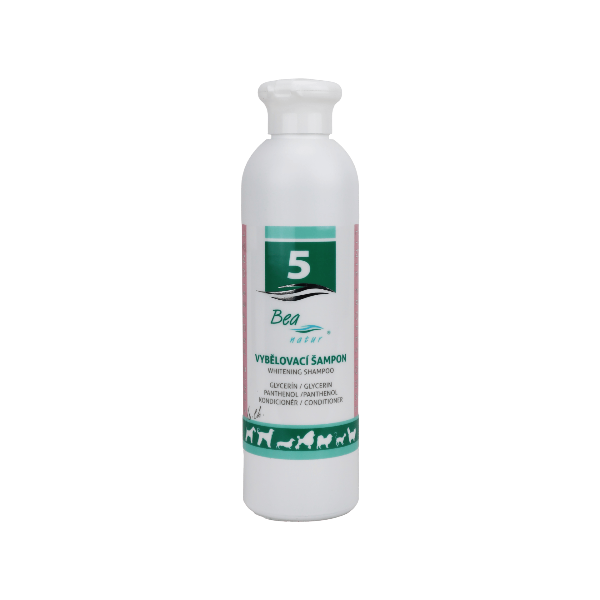 Šampon Bea vybělovací č.5 pro psy a kočky 250ml