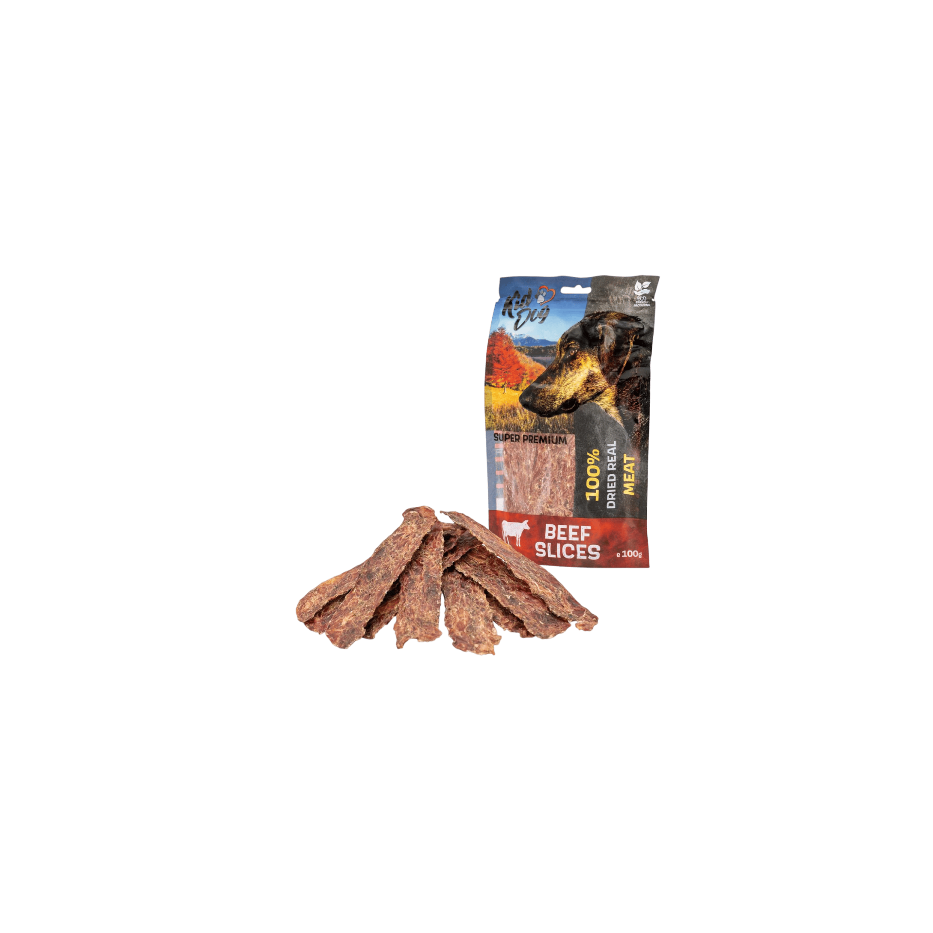 Pochoutka KIDDOG SUPER PREMIUM hovězí maso 100g