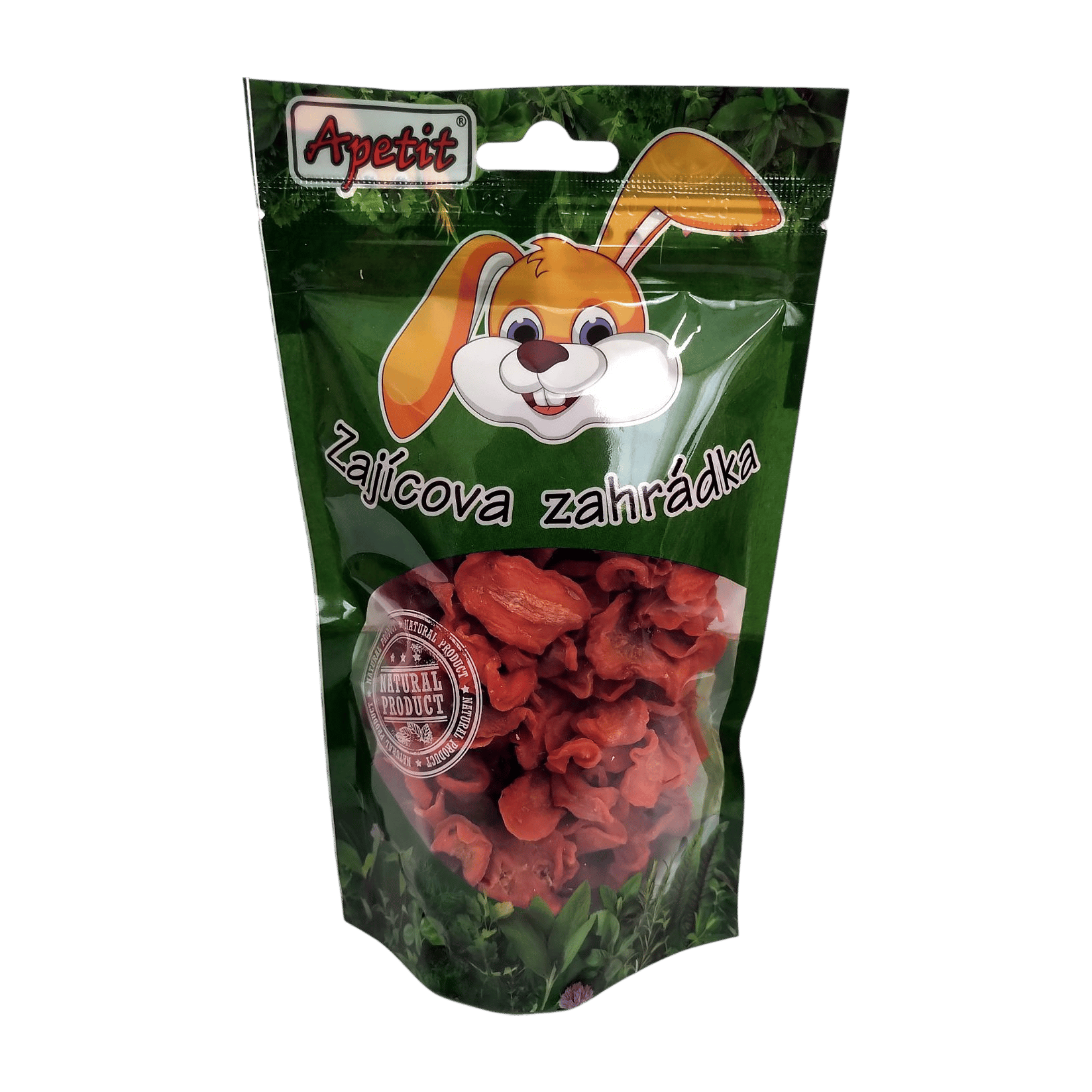 Apetit zajícova zahrádka Mrkev sušená, disk 120g