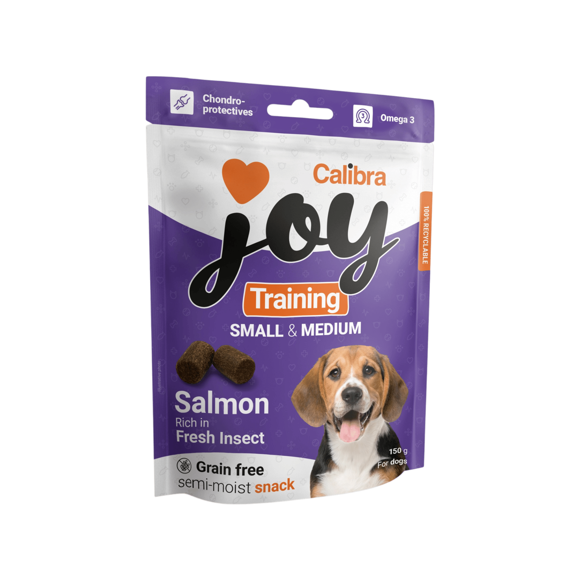 Calibra Joy Dog Training S&M Salmon&Insect 150g