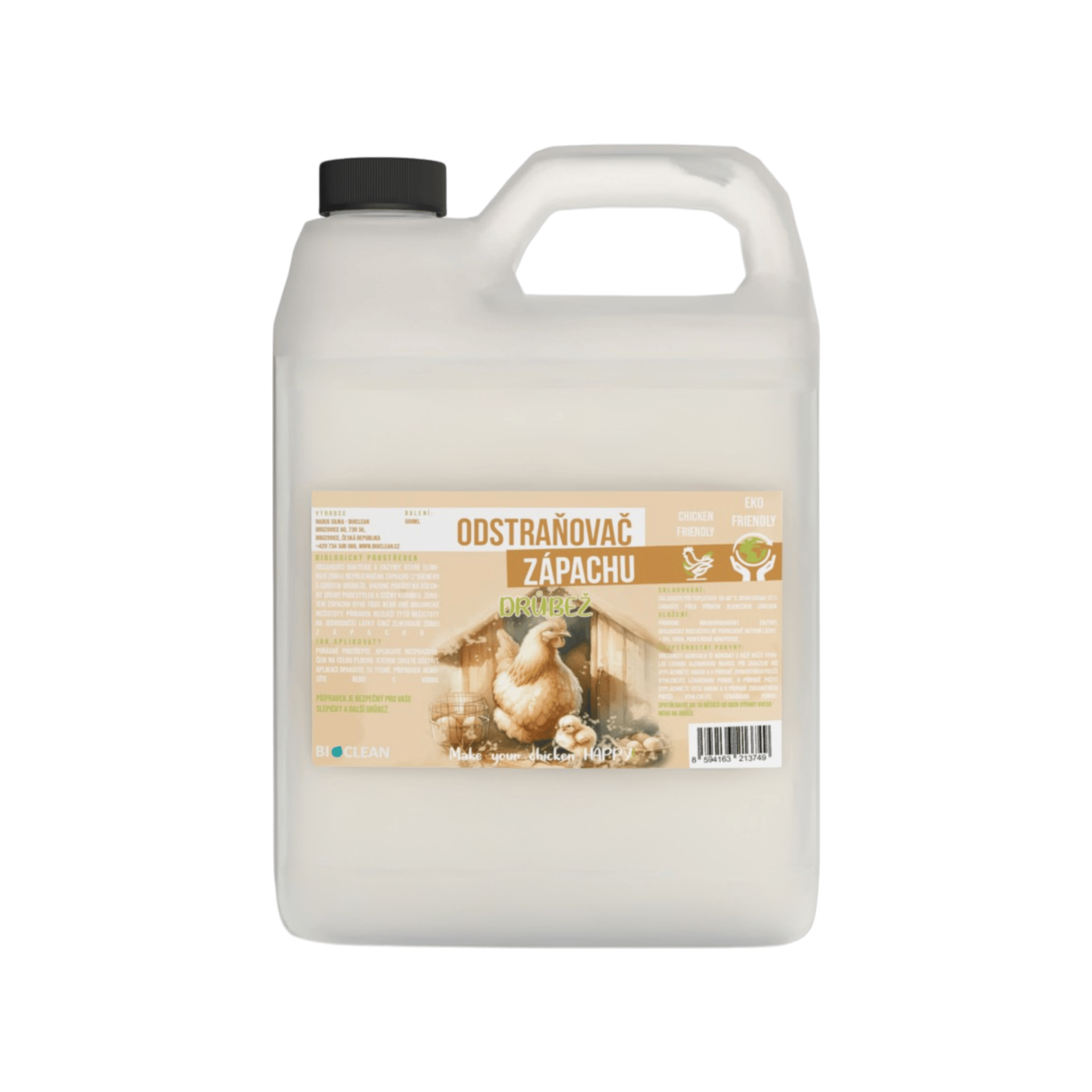 PETclean odstraňovač zápachu DRŮBEŽ 5l kanystr