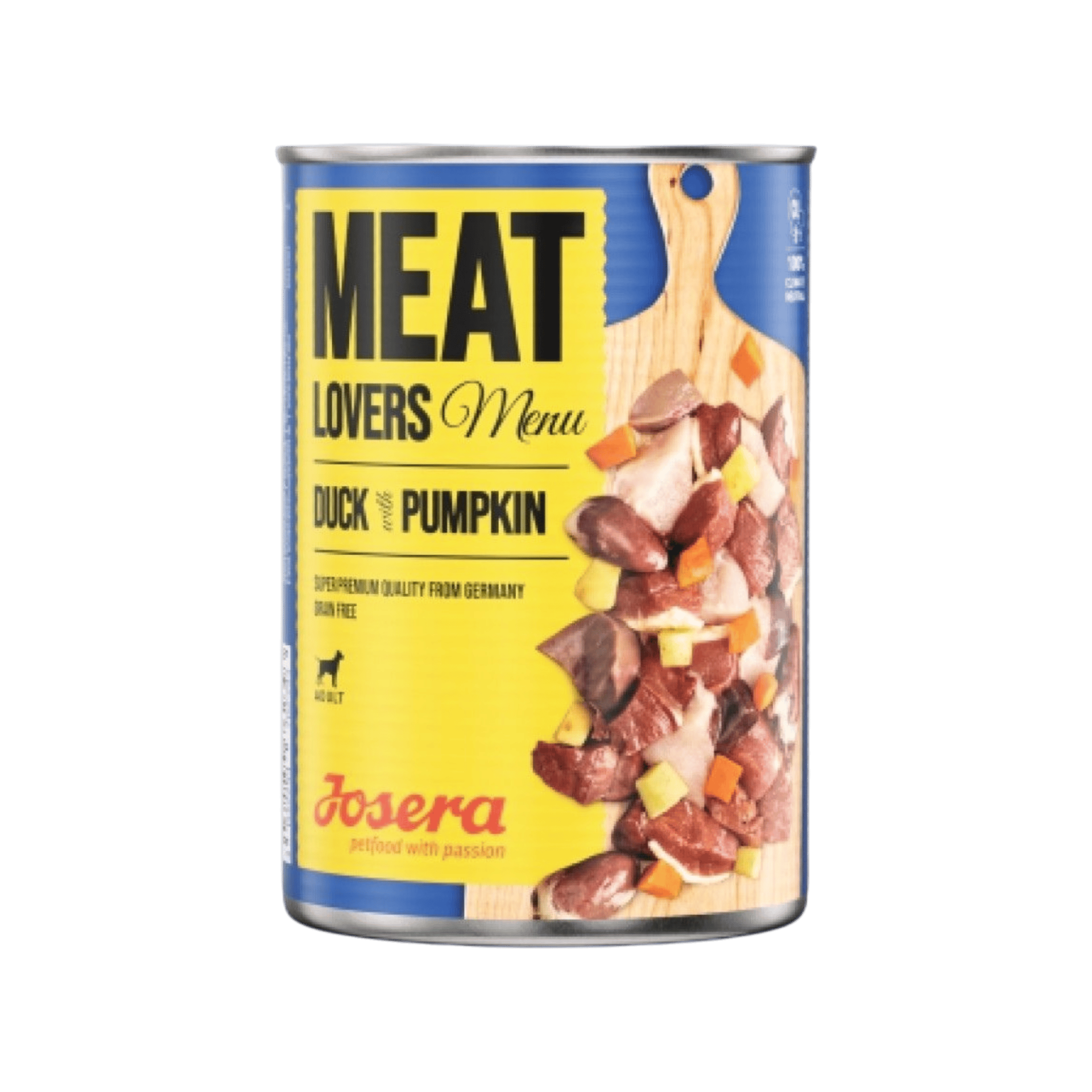 Josera Dog konz.Meat Lovers Menu Duck with Pumpk.400g