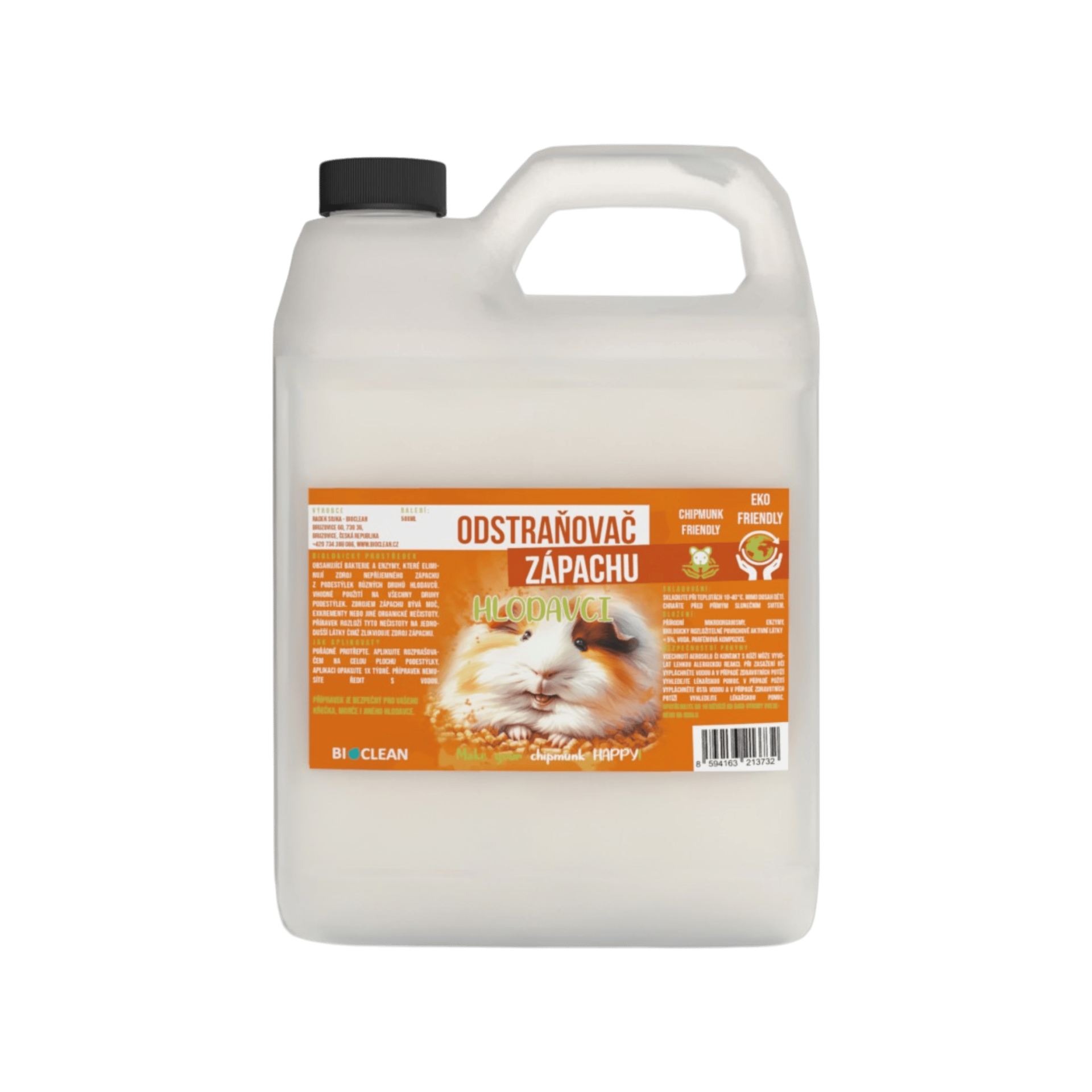 PETclean odstraňovač zápachu HLODAVCI 5l kanystr