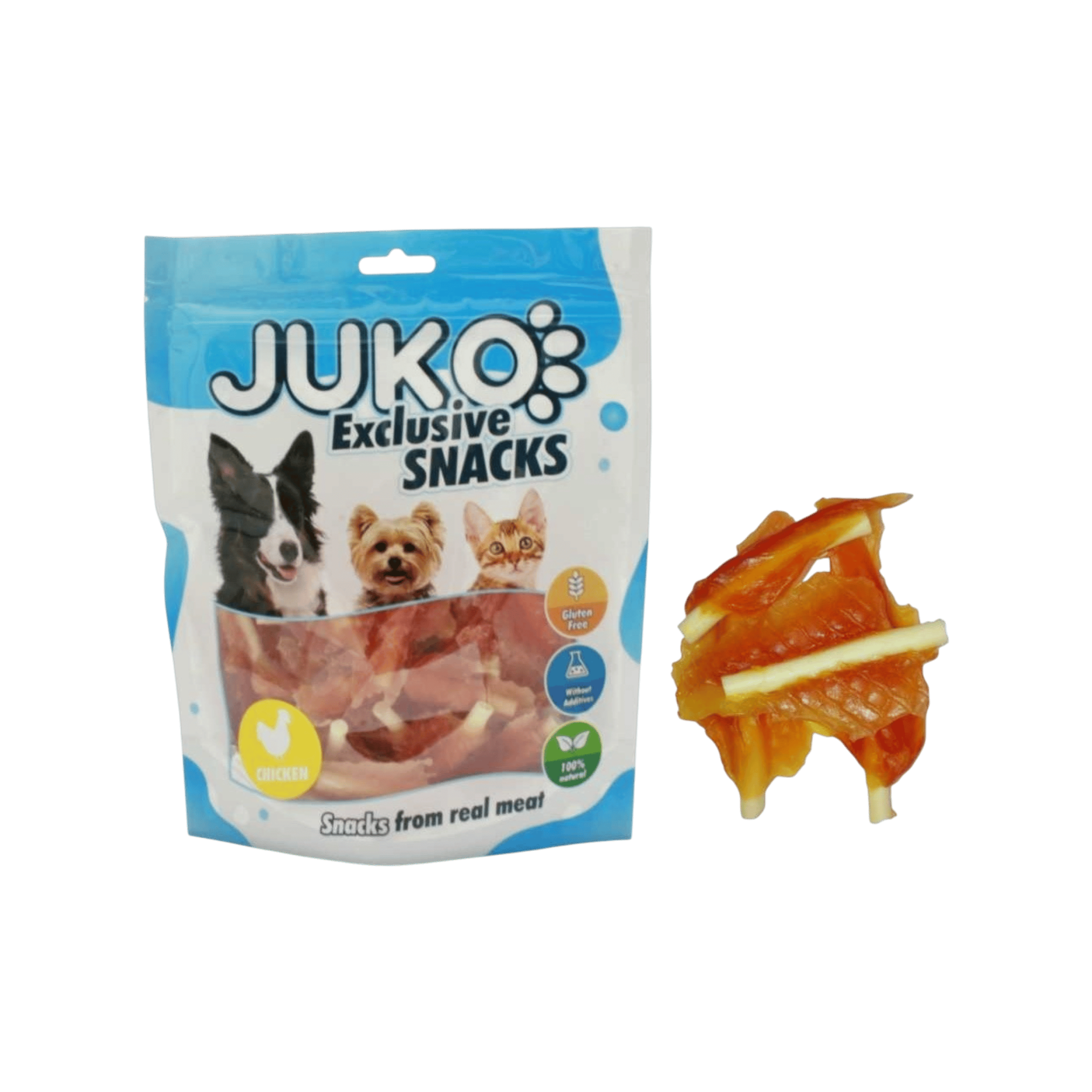 Juko excl. Smarty Snack SOFT MINI Chicken Jerky 250g