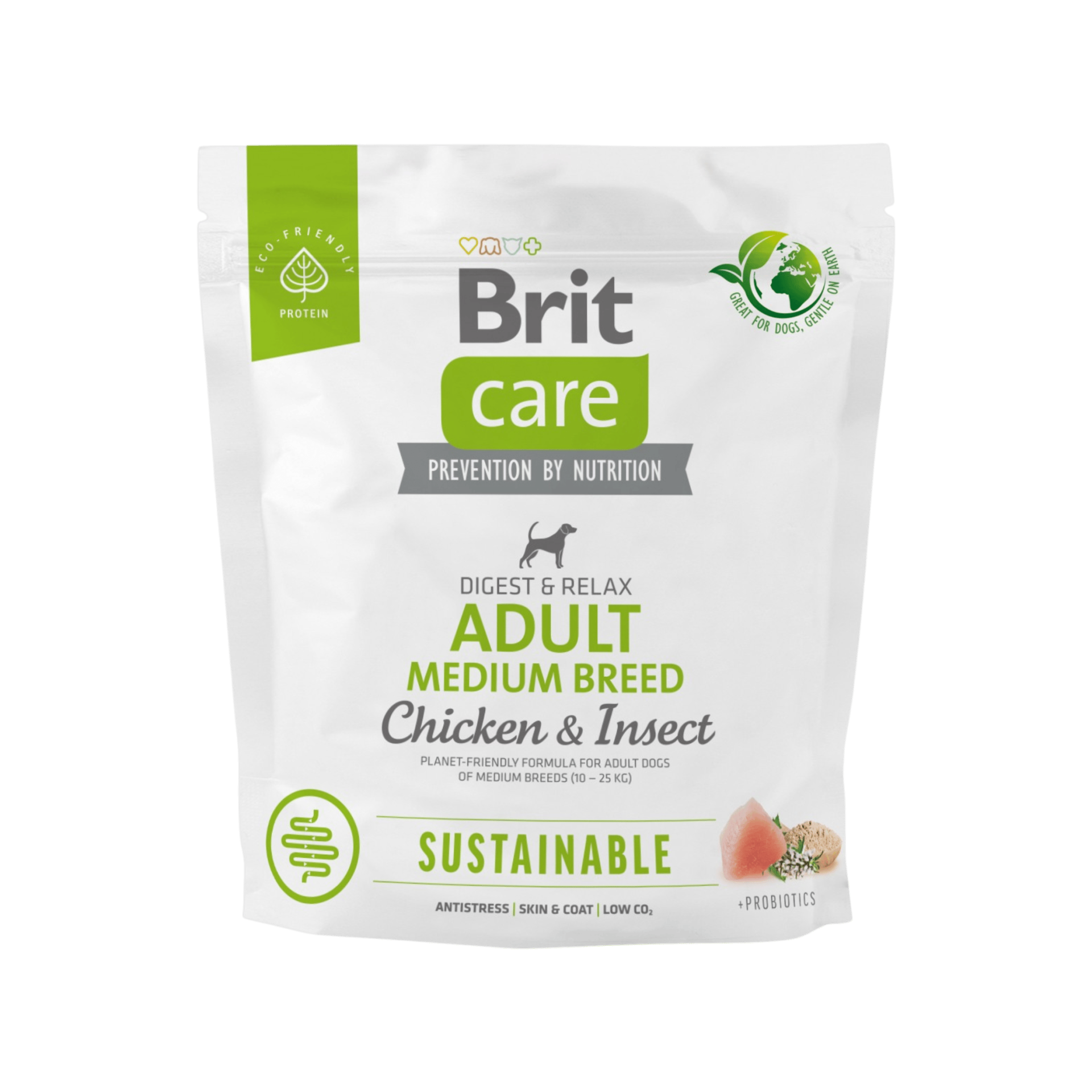 Brit Care Dog Sustainable Adult Medium Breed 1kg