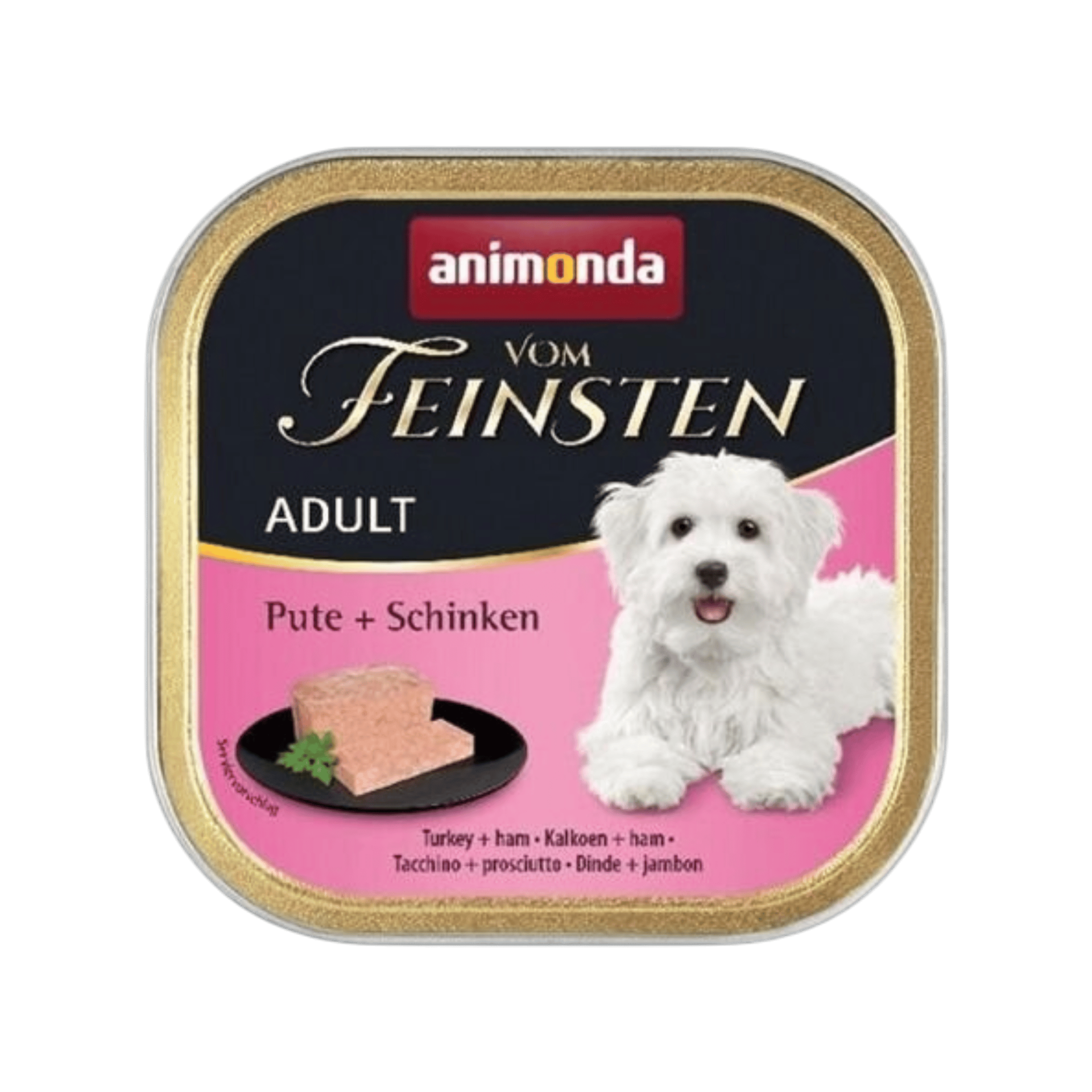 Animonda paštika pes Light Lunch krůta a šunka 150g