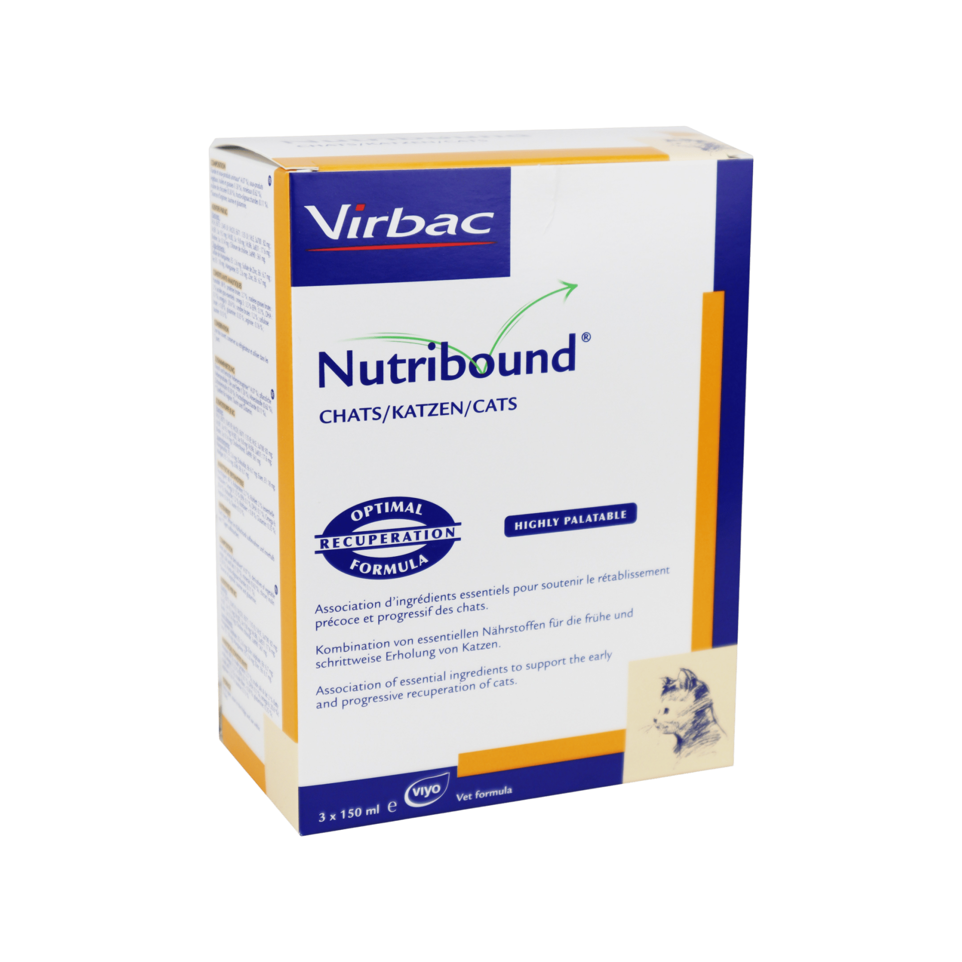 Nutribound Cat 3x150ml