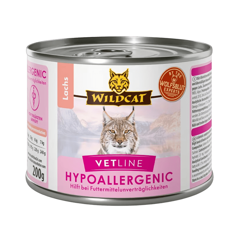 Wildcat VetLine Hypoallergenic Salmon konz. 200g