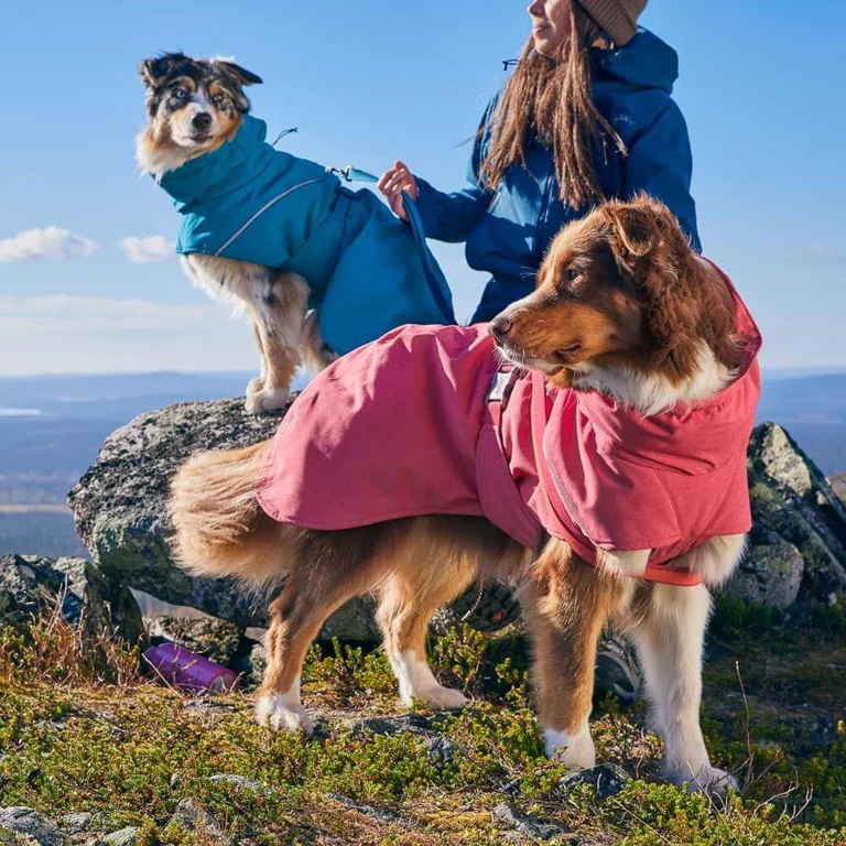 Obleček Hurtta Expedition Parka II jahodový 80