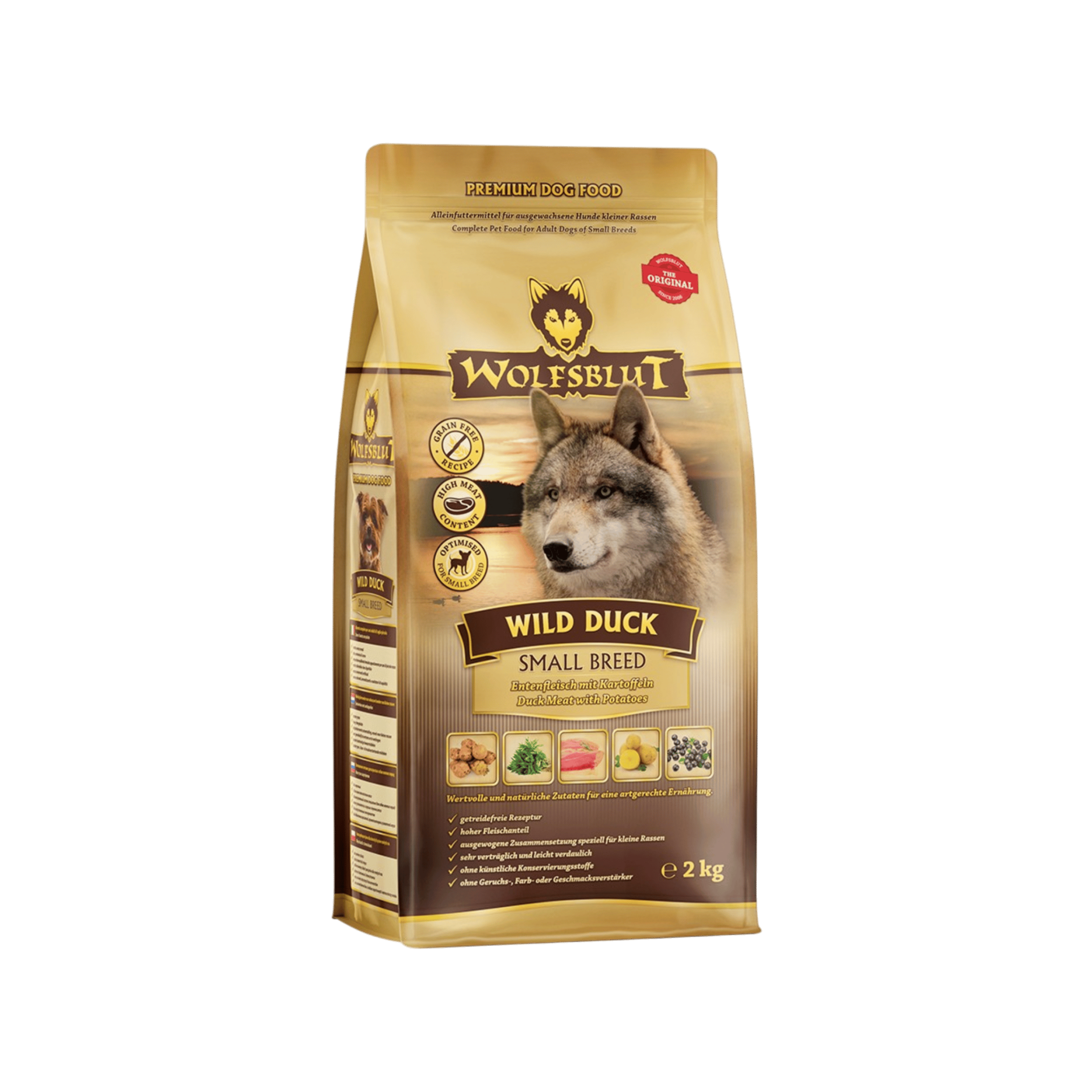 Wolfsblut Dog Small Breed Wild Duck 2kg