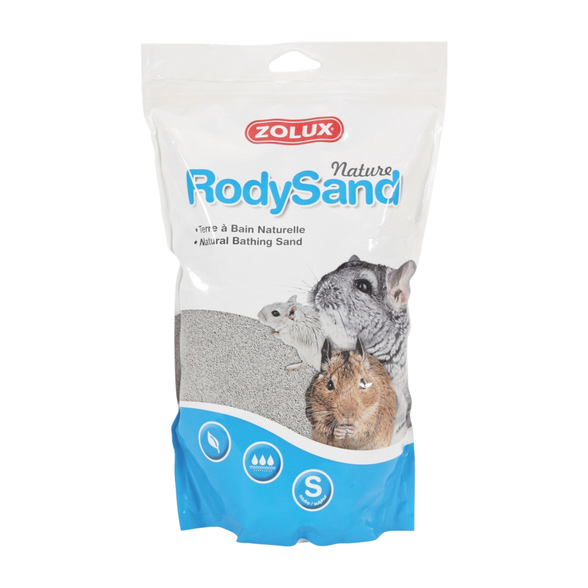 Písek pro hlodavce RodySand Nature 2l Zolux
