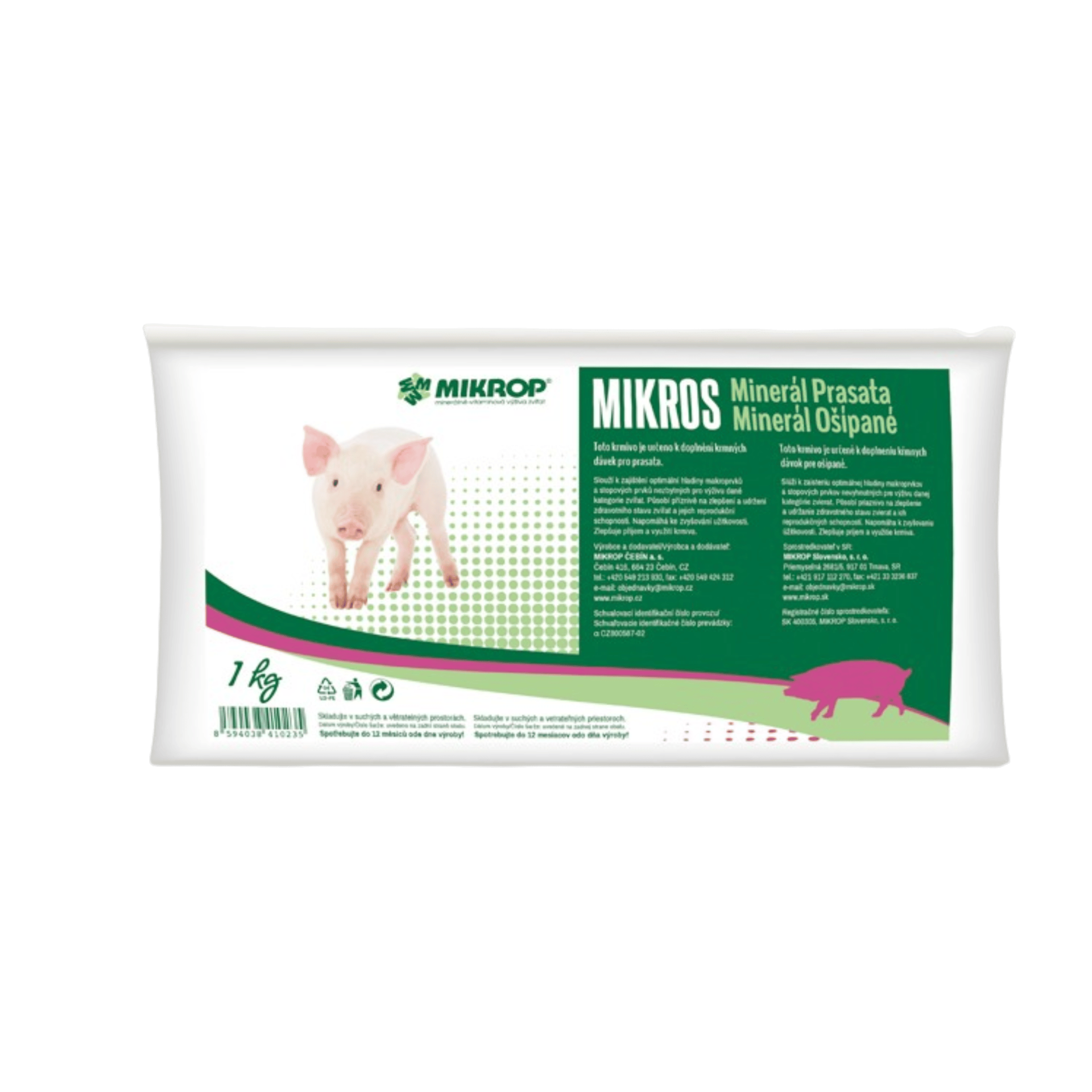 Mikrop Mikros Minerál Prasata plv 1kg