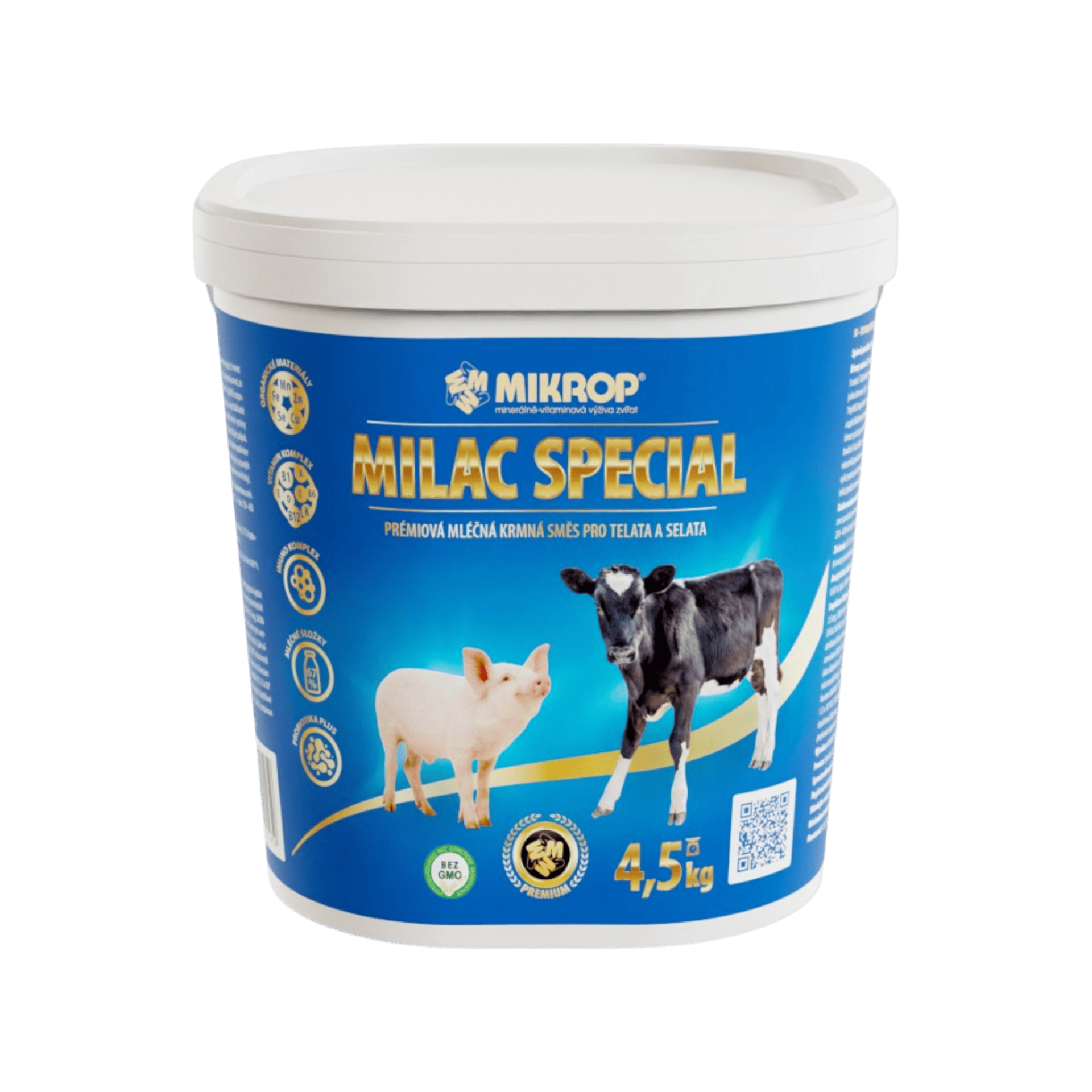 Mikrop MILAC Special krmné mléko 4,5kg