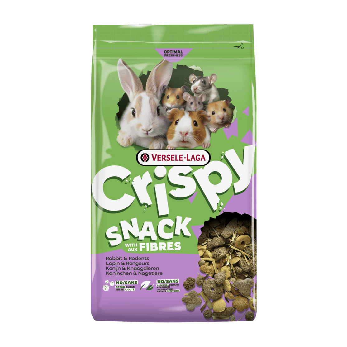 VL Crispy Snack pro hlodavce with Fibres 550g