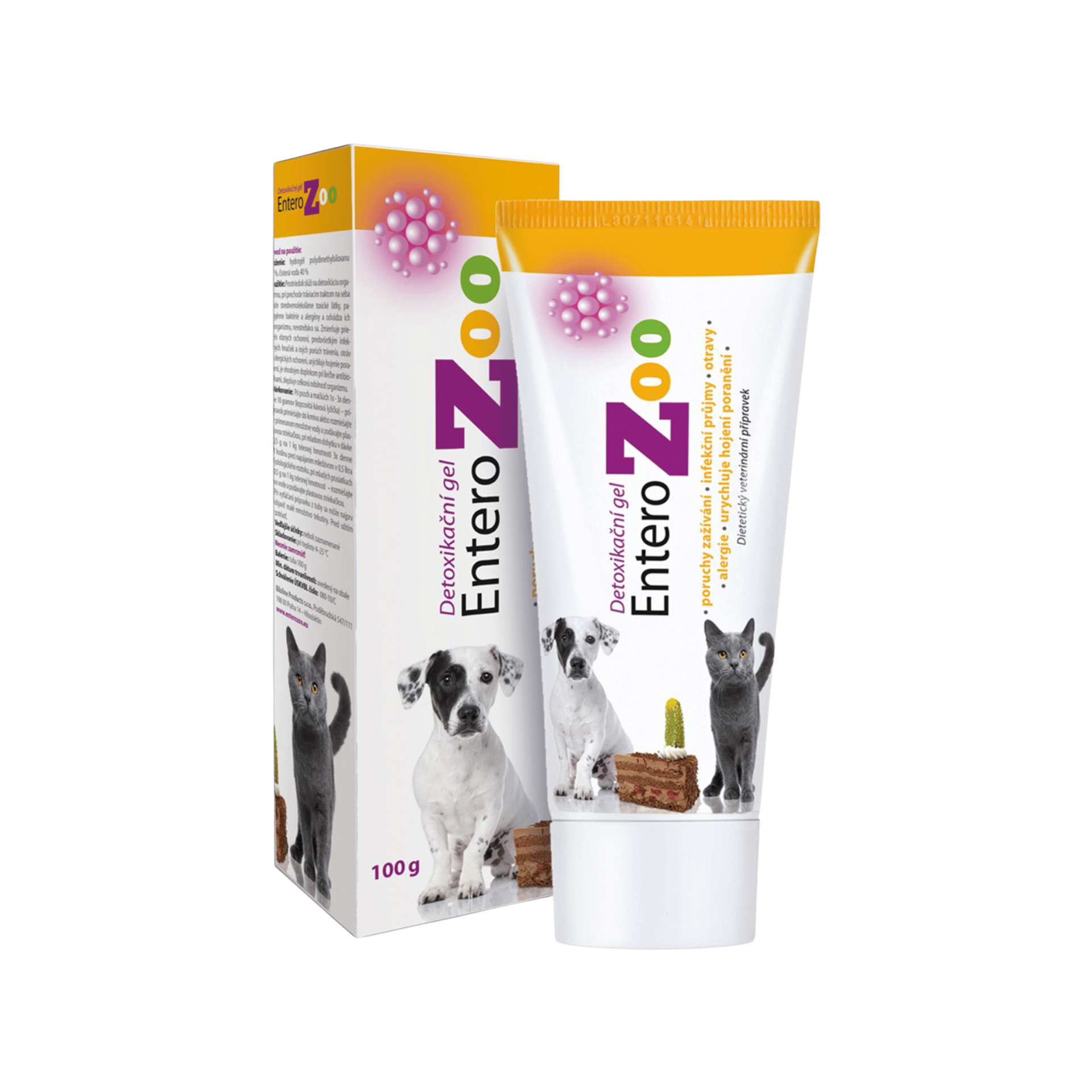 Entero ZOO detoxikační gel 100g
