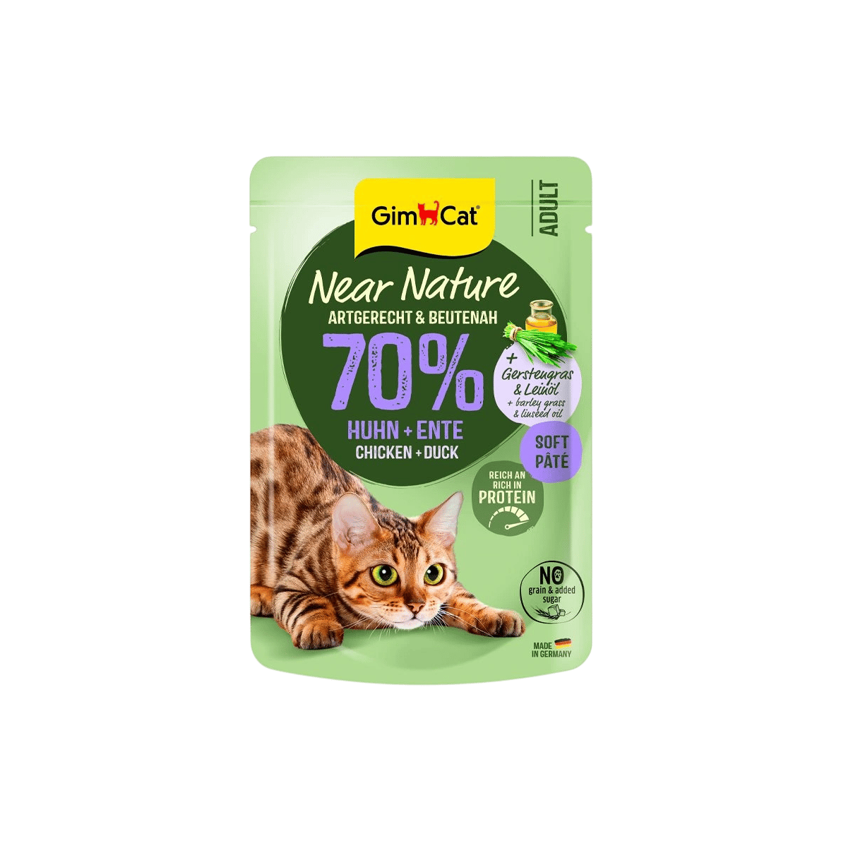 GimCat Near Nature kapsa kuře&kachna 85g