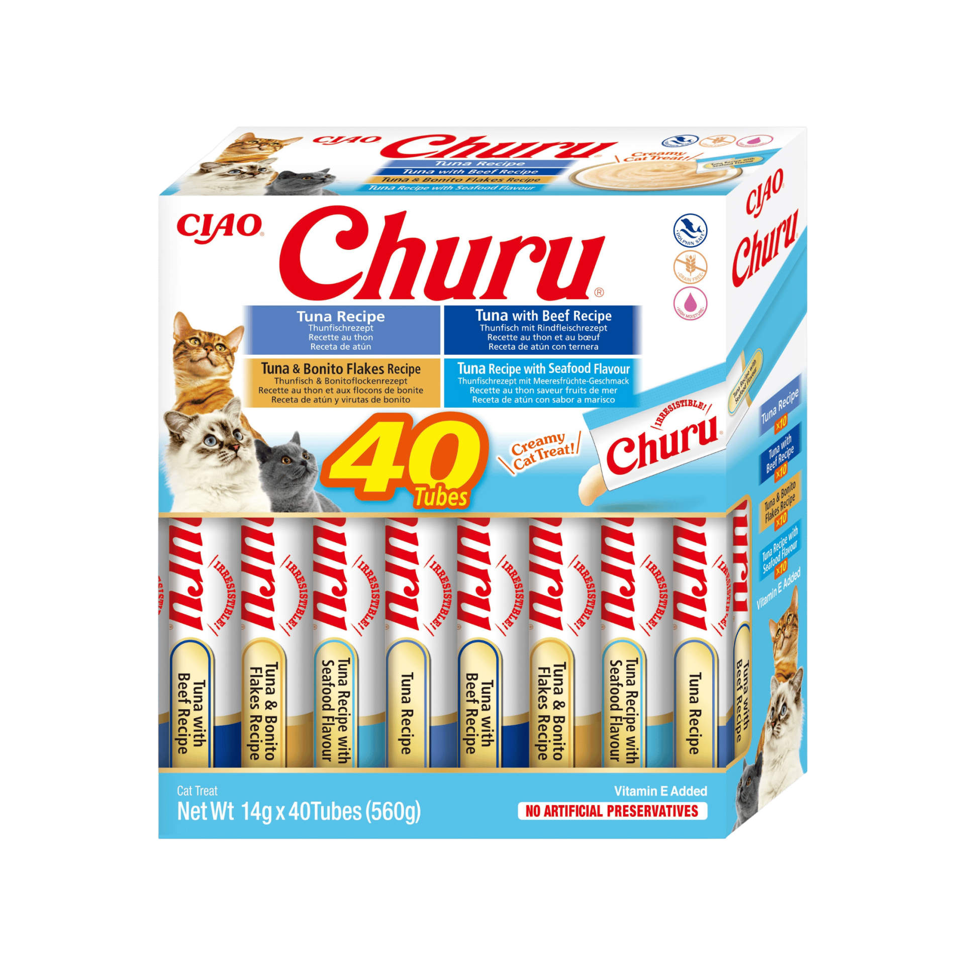 Churu Cat BOX Tuna Variety 40x14g