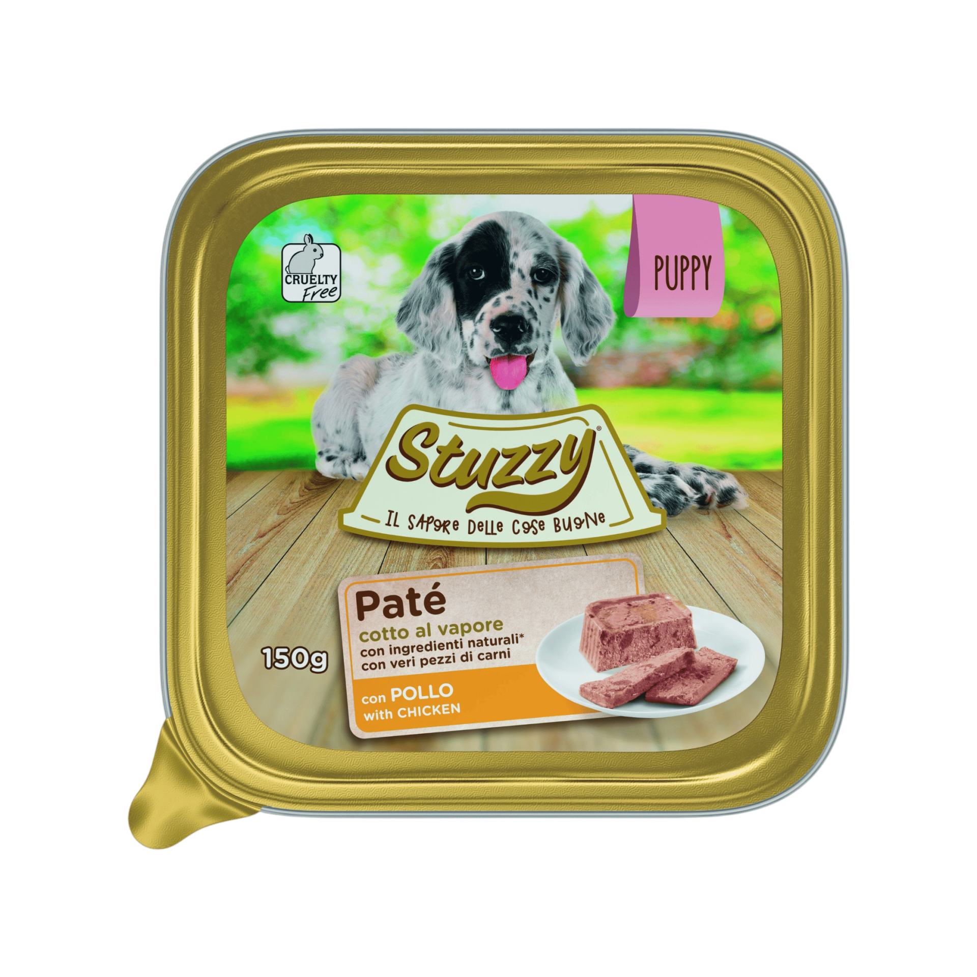 Stuzzy Dog vanička Puppy Paté kuřecí 150g