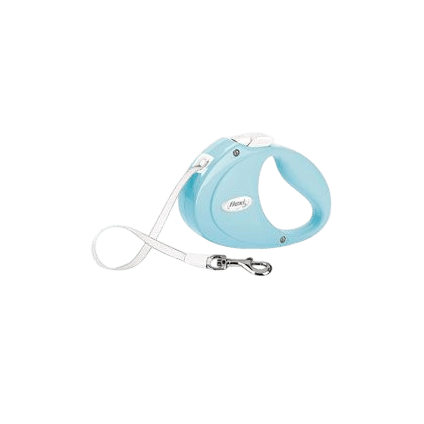 Vodítko FLEXI Puppy pásek 2m/12kg sv. modrá