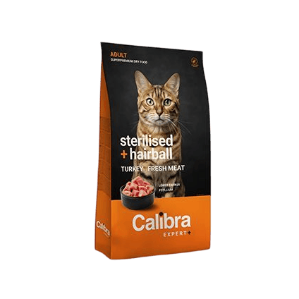 Calibra Cat EXPERT+ Adult Sterilised & Hairball 100g