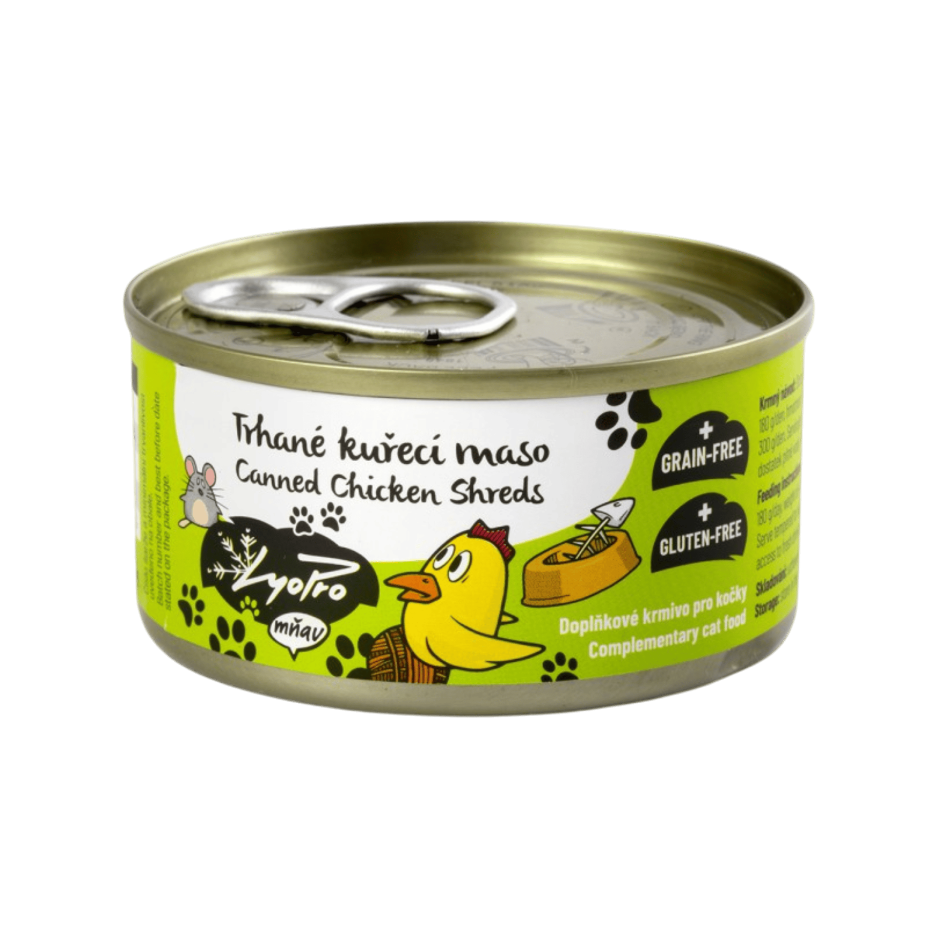 Lyopro CAT konz. Trhané kuřecí maso 85g