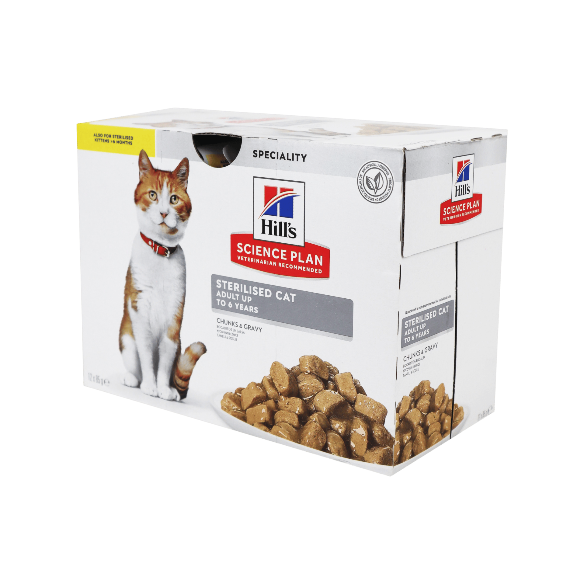 Hill's Fel. SP Adult Sterilised Chicken kapsa 12x85g