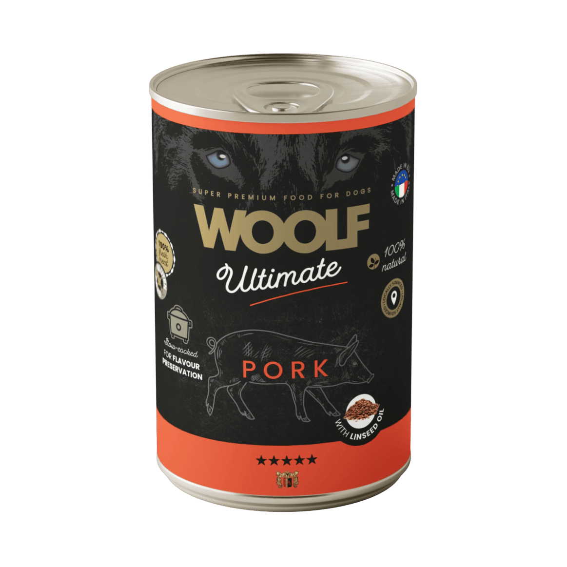 WOOLF Ultimate DogFood konz. Pork 400g