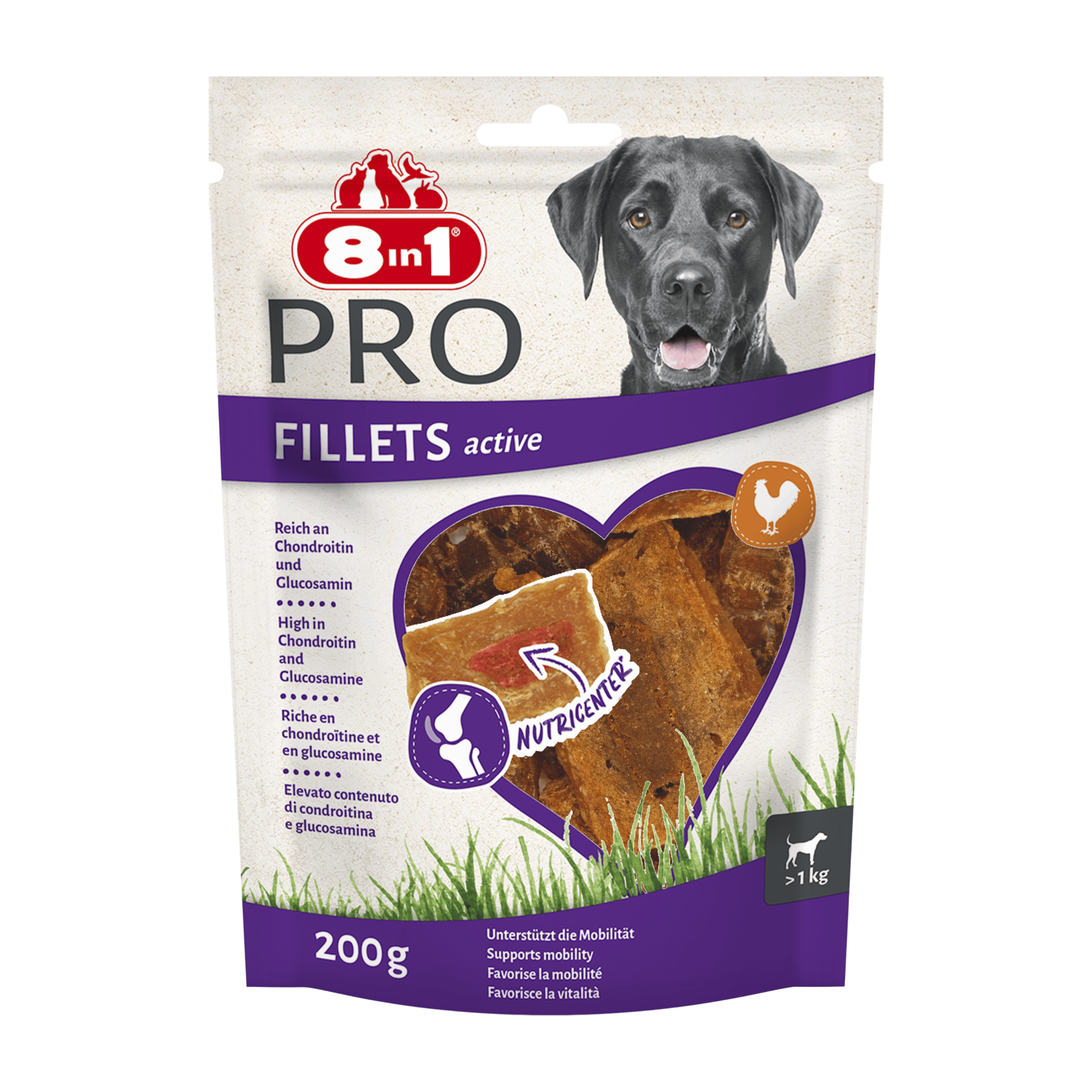 Pochoutka 8in1 Pro Fillets Active 200g