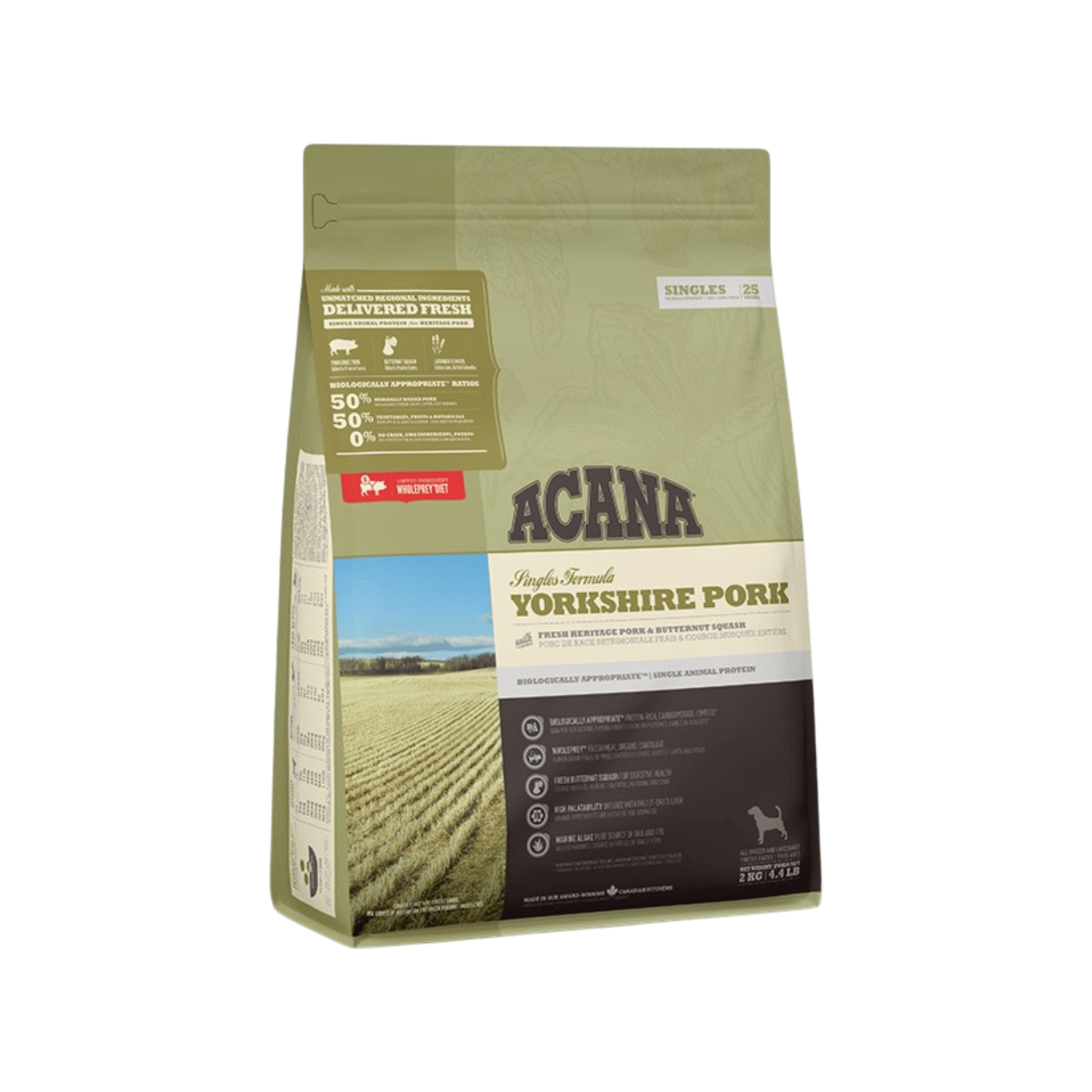 Acana Dog Yorkshire Pork Singles 2kg