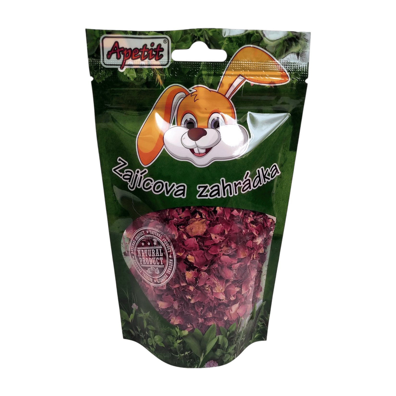 Apetit zajícova zahrádka Okvětní lístky růží 24g