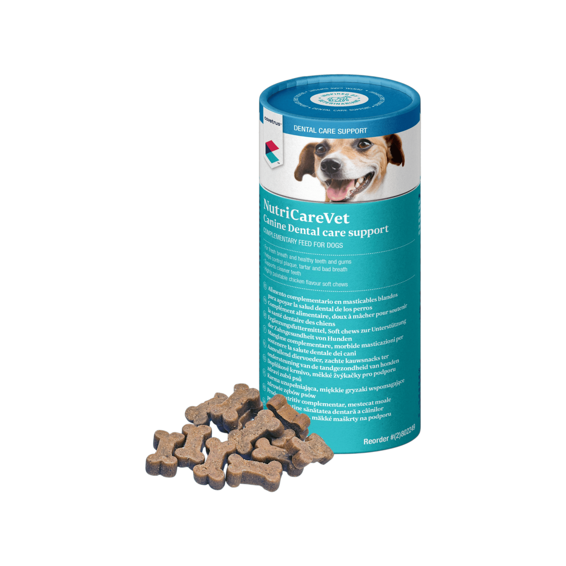 NutriCareVet Dental supp. Canine CHEW 60tbl CVET