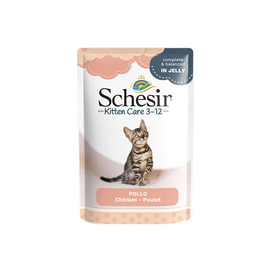 Schesir Cat kapsa Kitten Care Kuře želé 150g