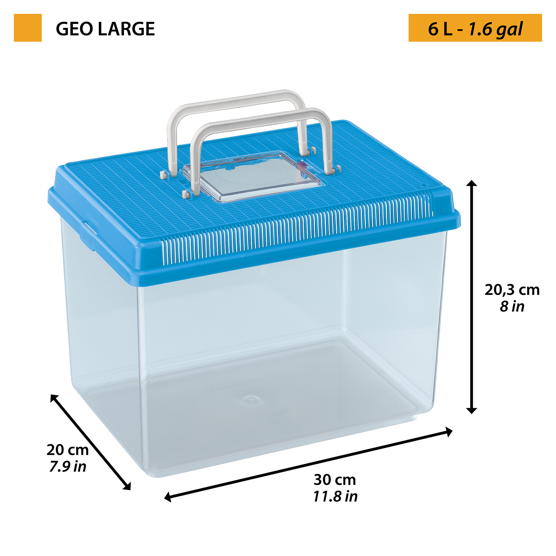 Přepravka GEO L 30x20x20,3cm 6l FP