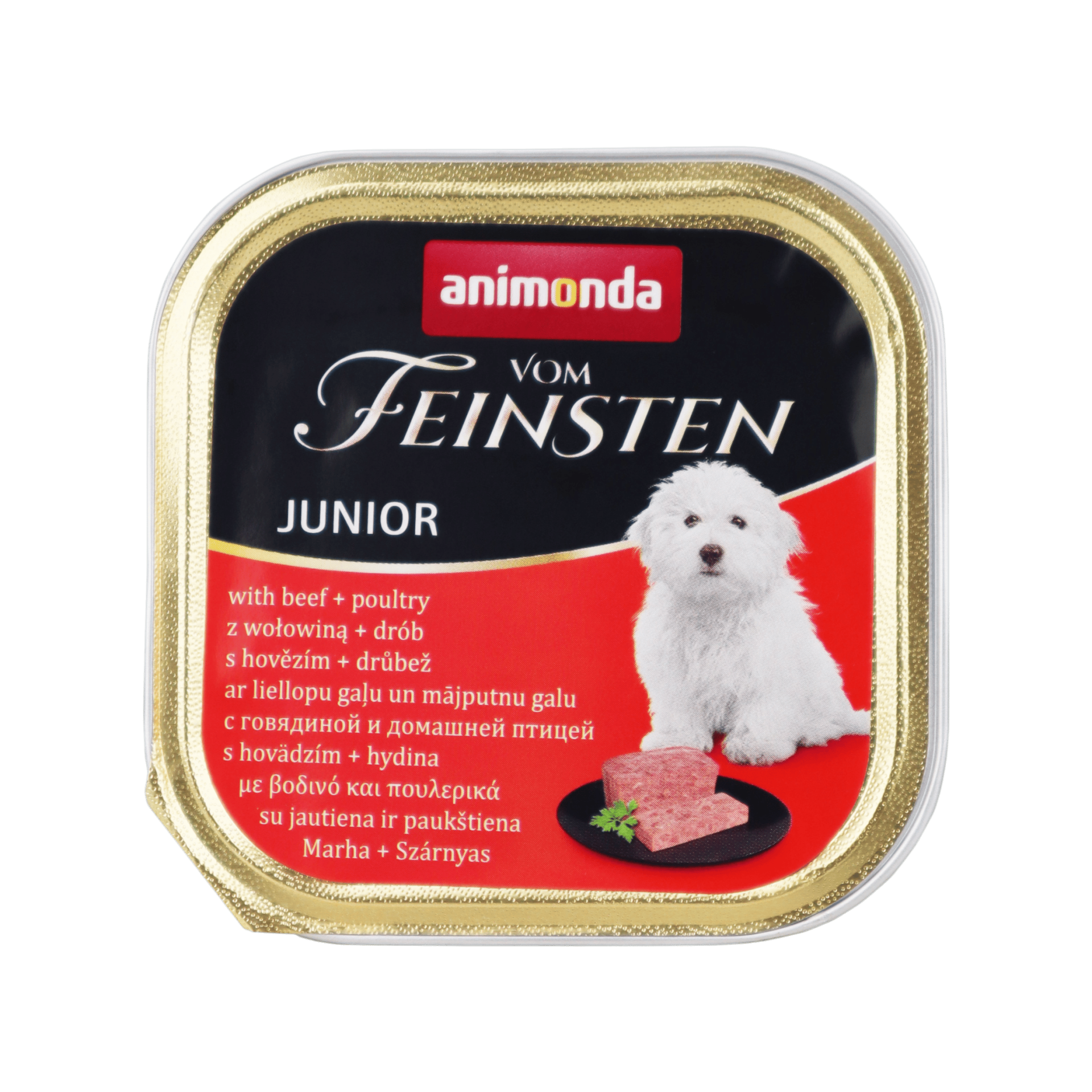 Animonda paštika pes Junior hovězí a drůbeží 150g