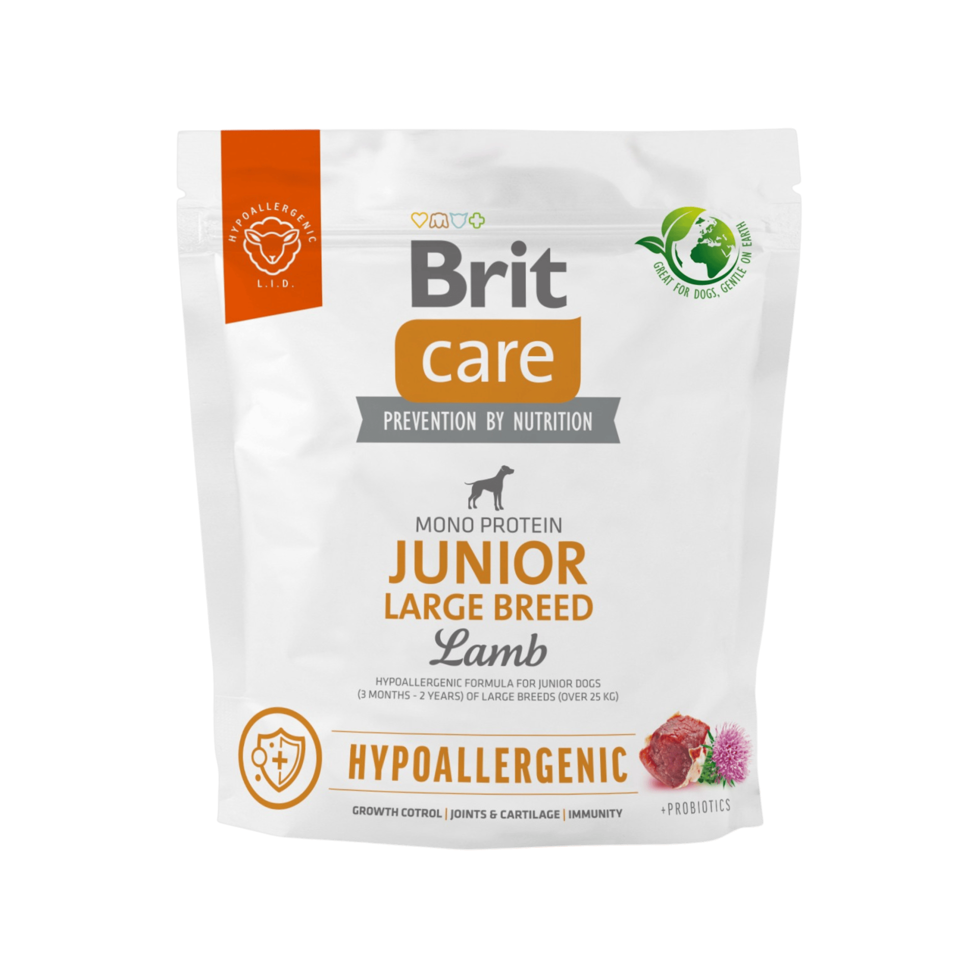 Brit Care Dog Hypoallergenic Junior Large Breed 1kg