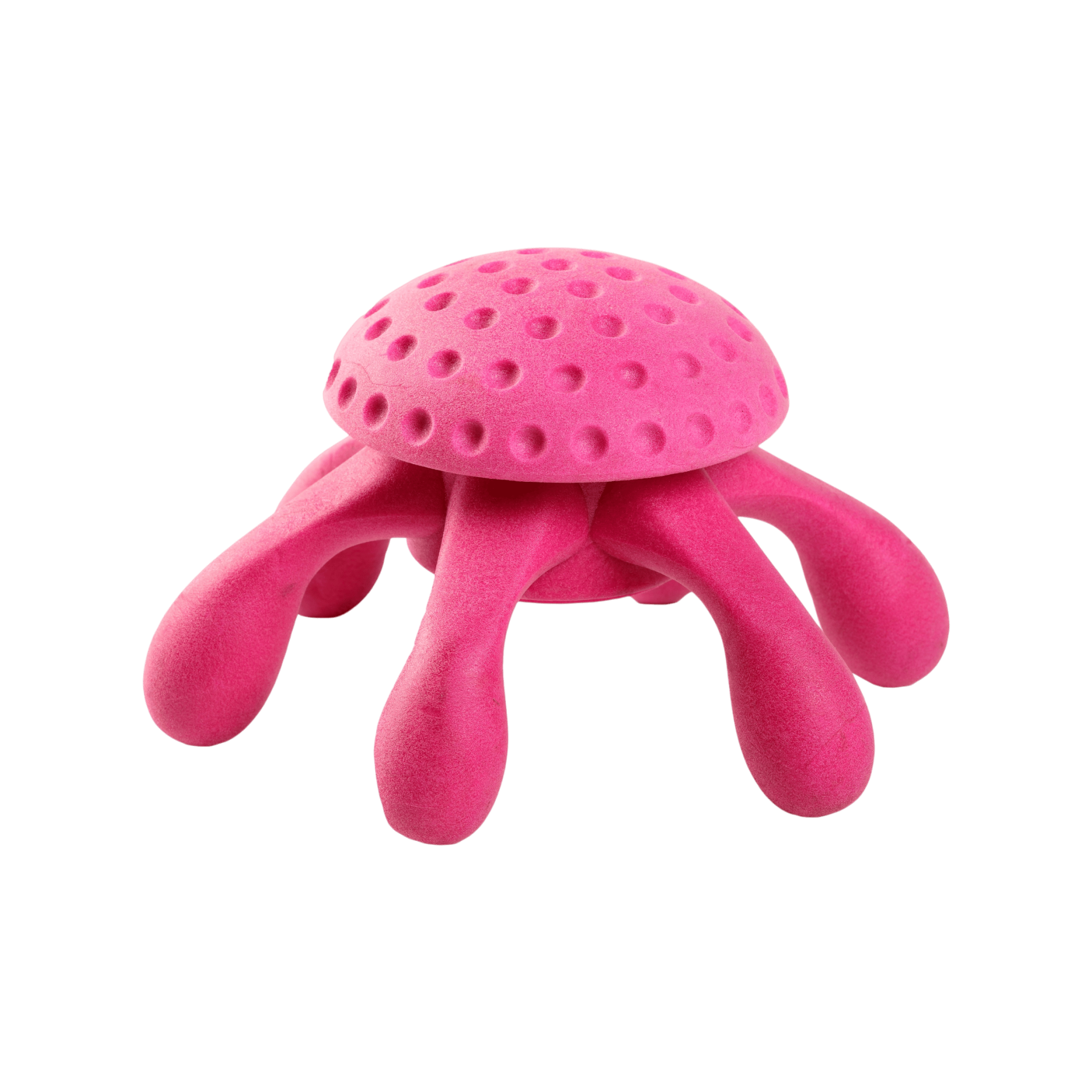 Hračka pes OCTOPUS MAXI plov. z TPR růžová Kiwi